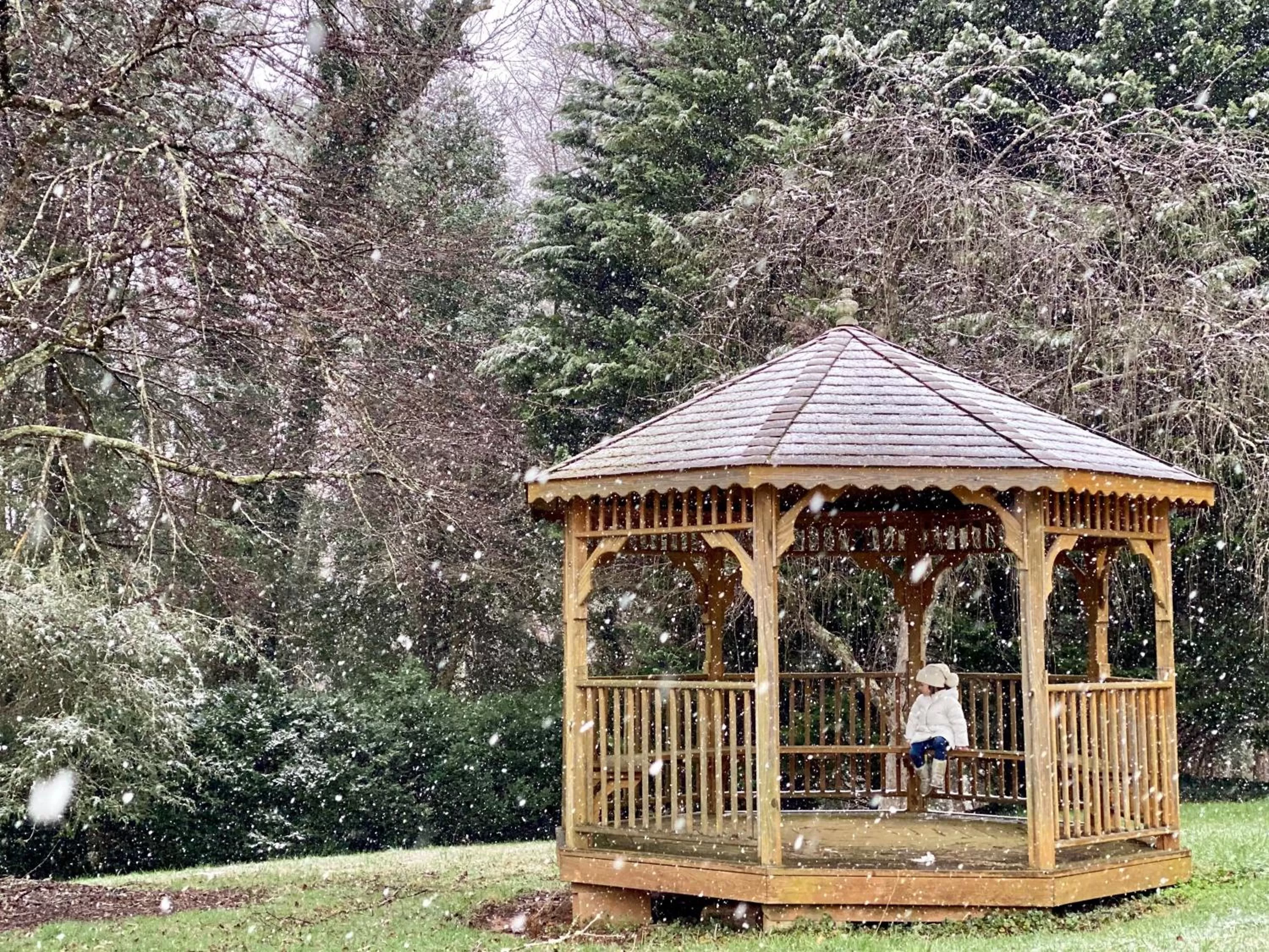 Patio in SKYLARANNA Resort & SPA