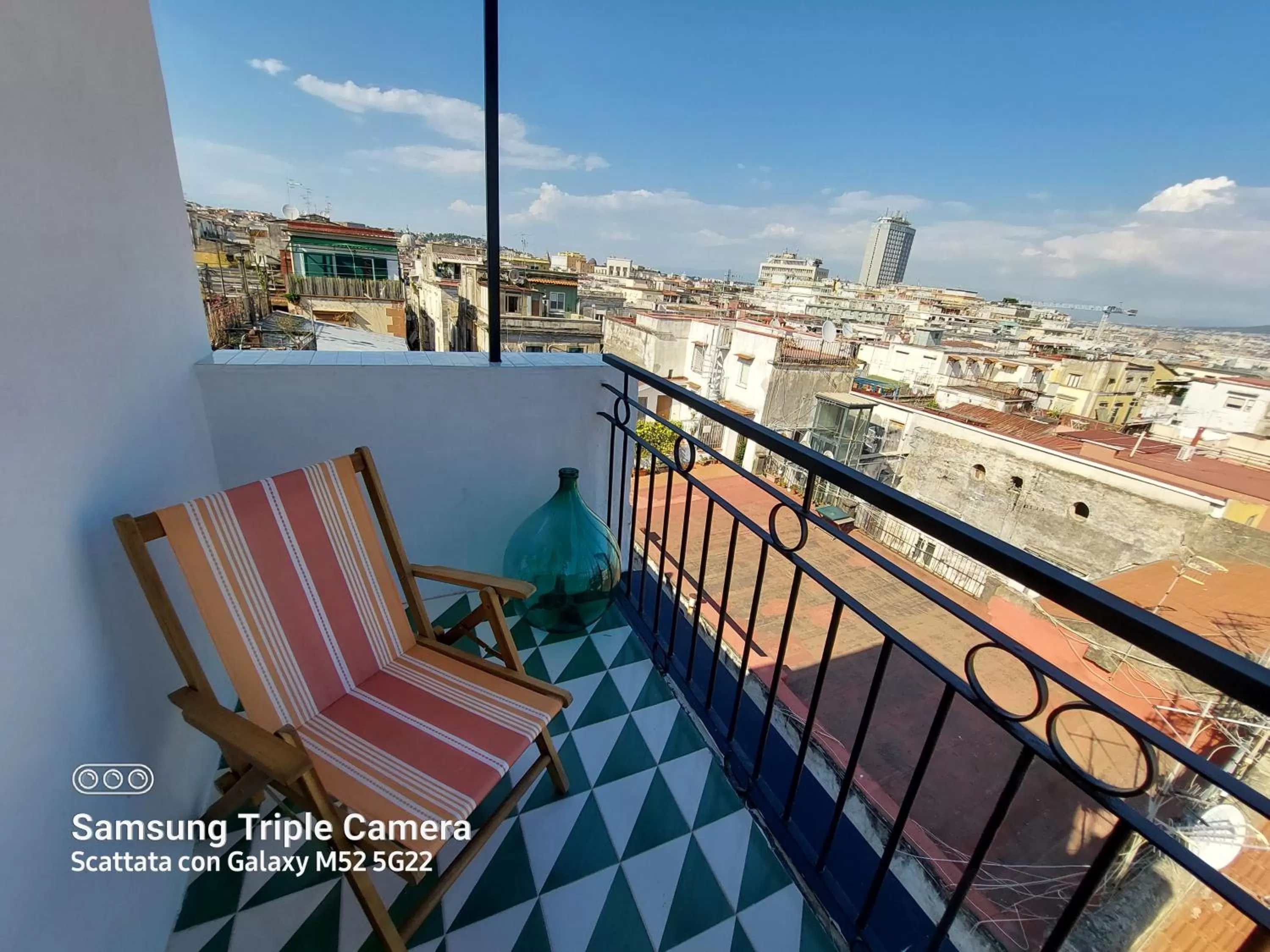 Balcony/Terrace in B&B Toledo Panoramic Rooftop with terrace