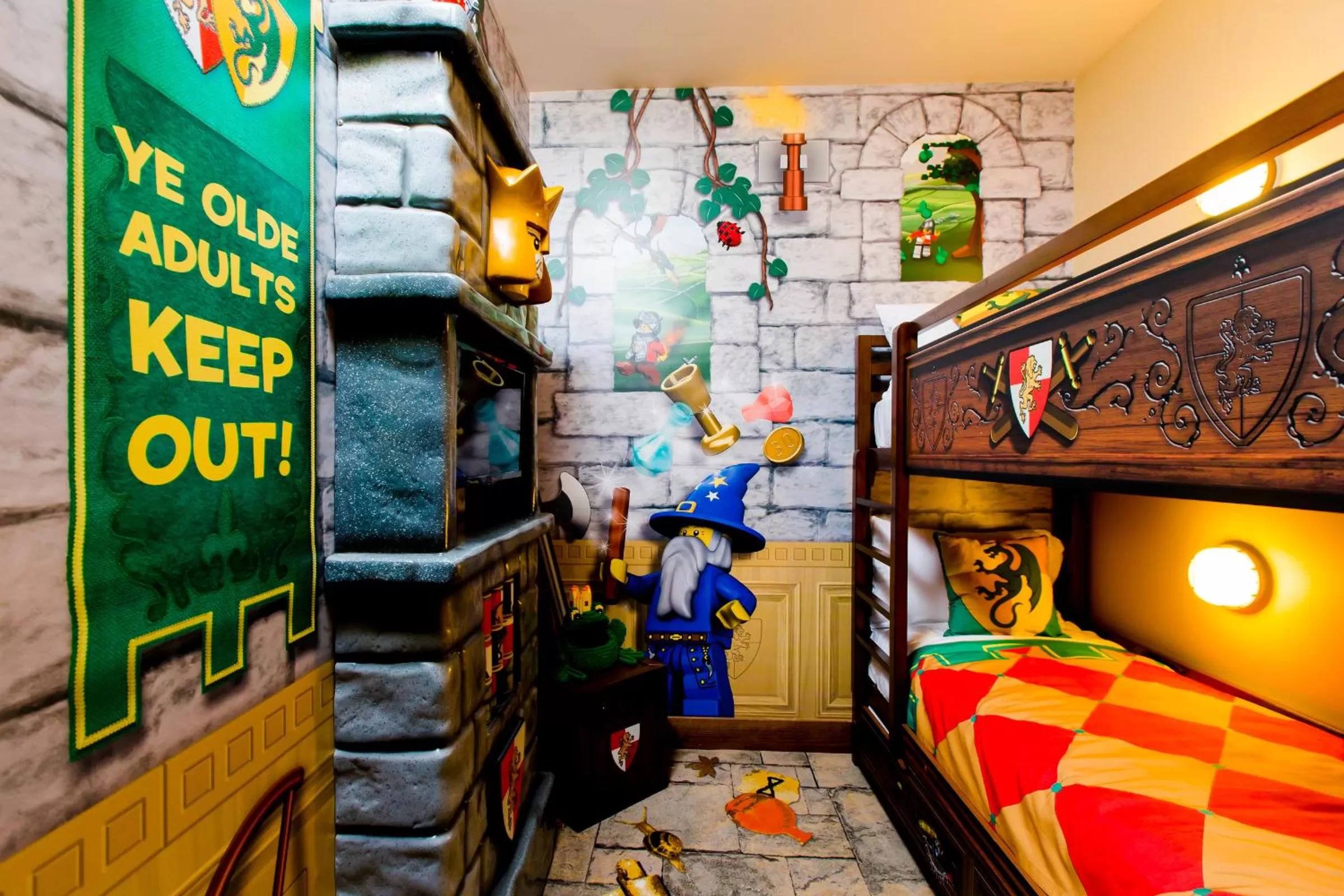 bunk bed, Bed in LEGOLAND® Florida Resort