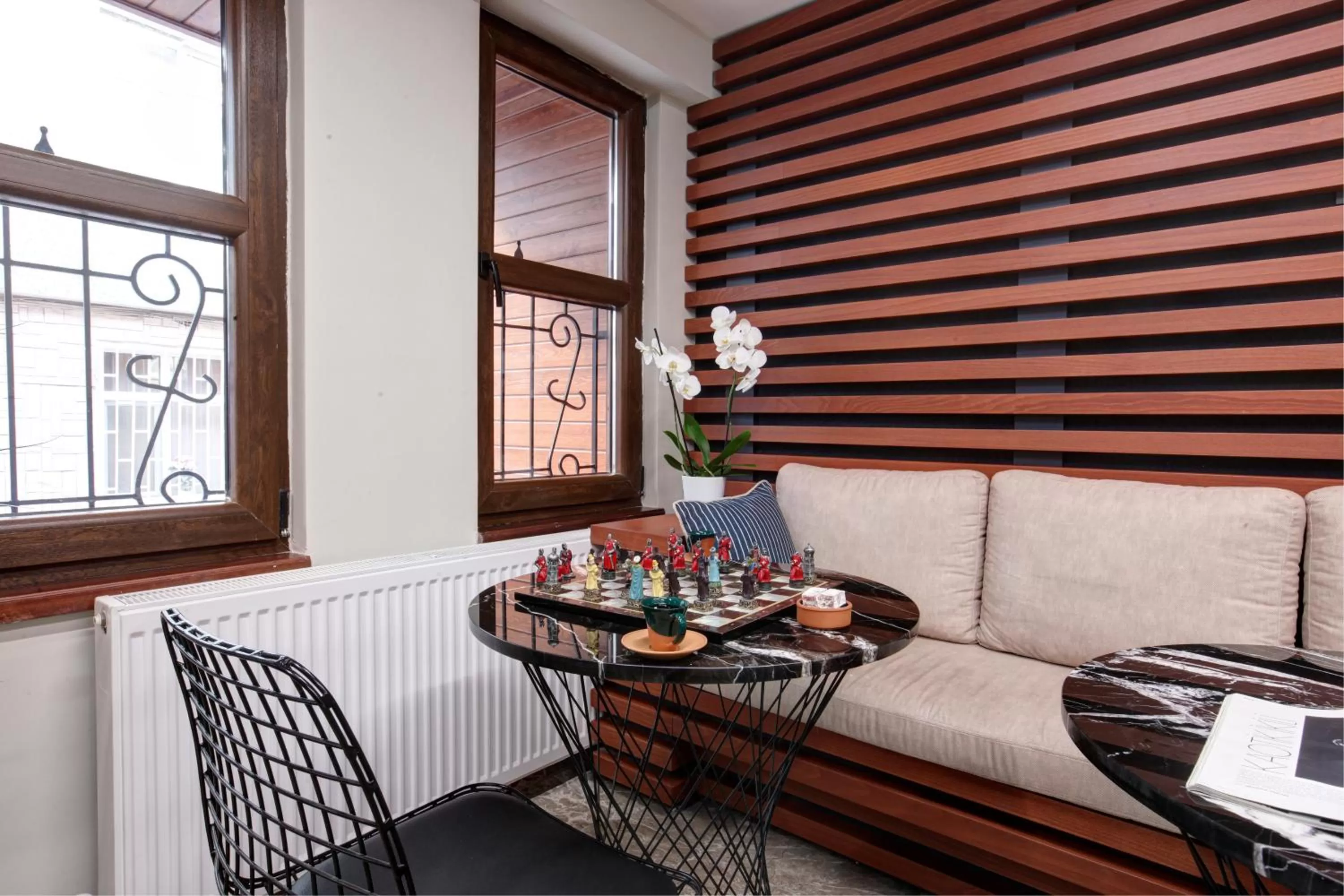 Seating area in Xenia Hotel Istanbul