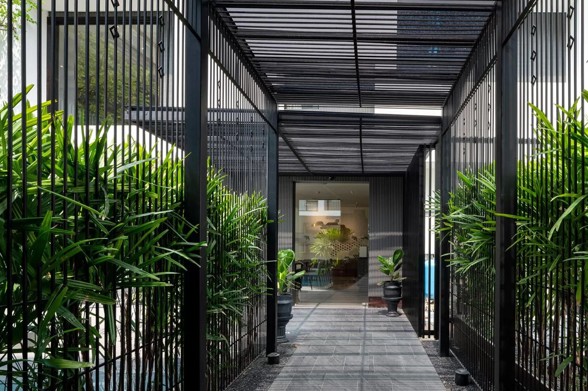 Garden in Lilit Bang Lumphu Hotel