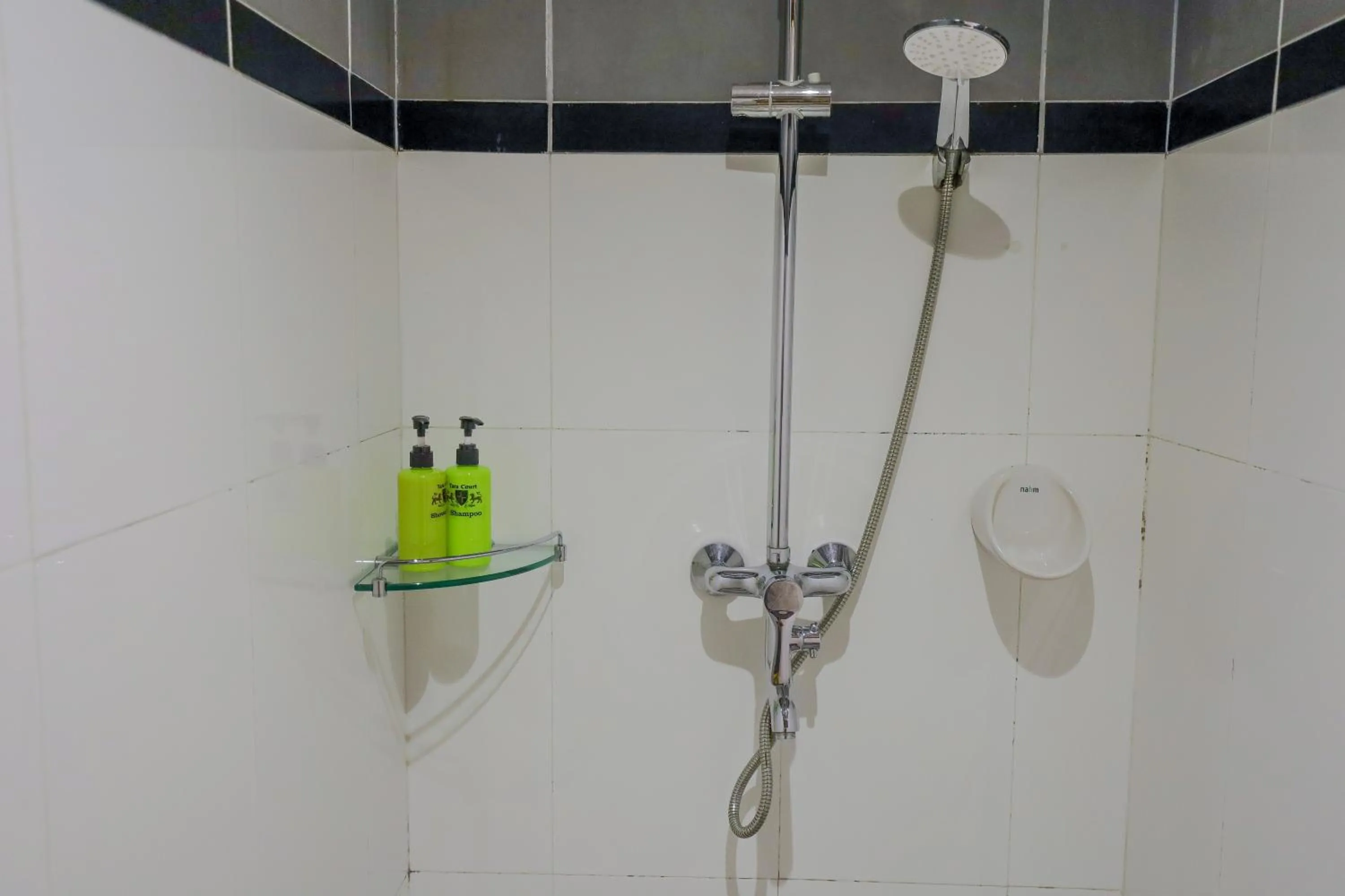 Shower in Tara Court Hotel