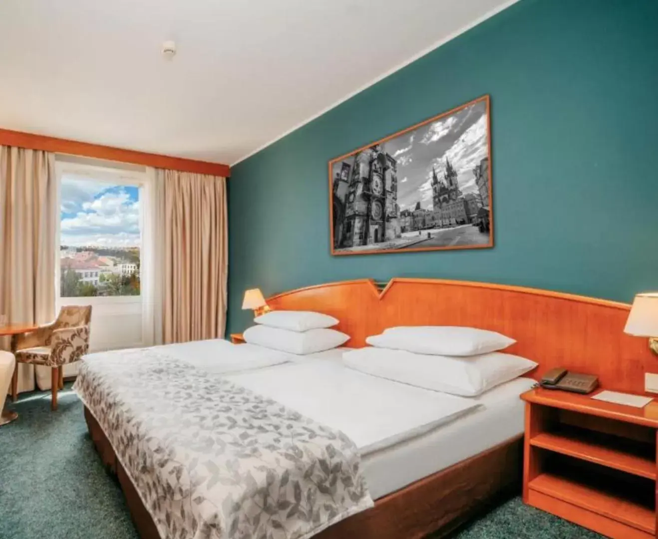 Economy Room in Plaza Prague Hotel - Czech Leading Hotels Economy Room in Plaza Prague Hotel - Czech Leading Hotels