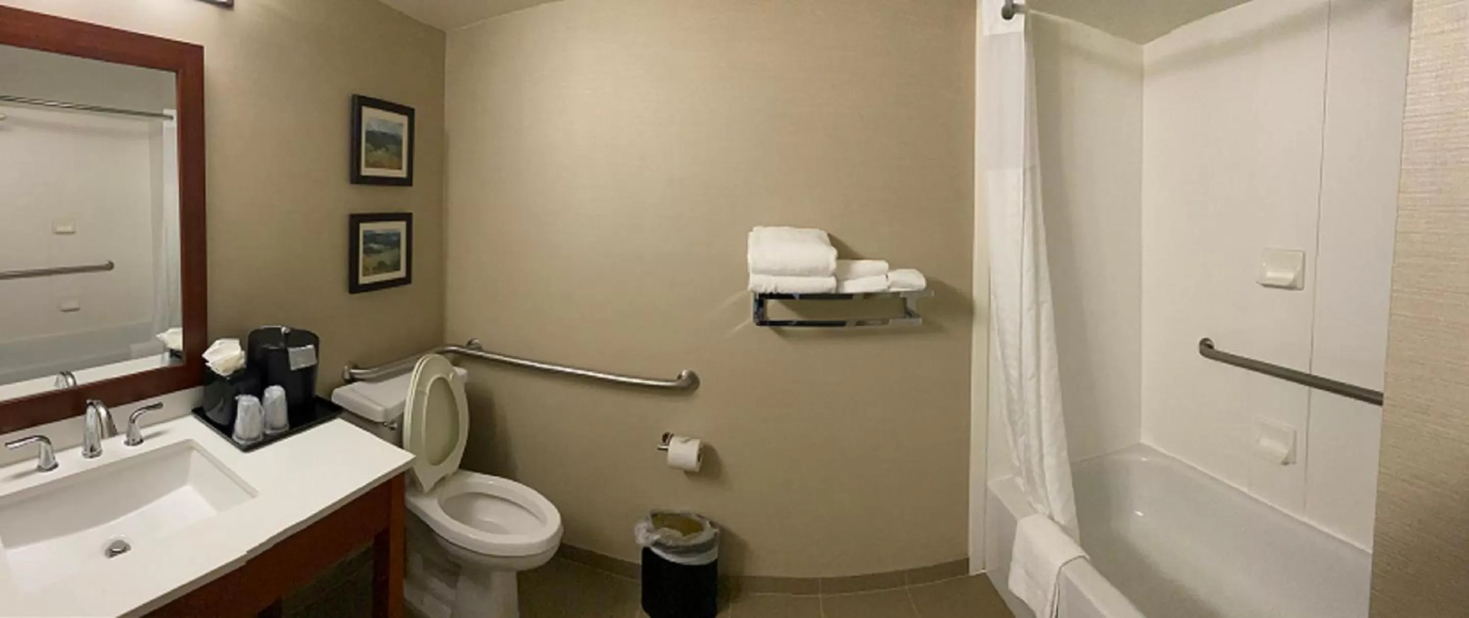 Bath in Comfort Inn University Durham - Chapel Hill