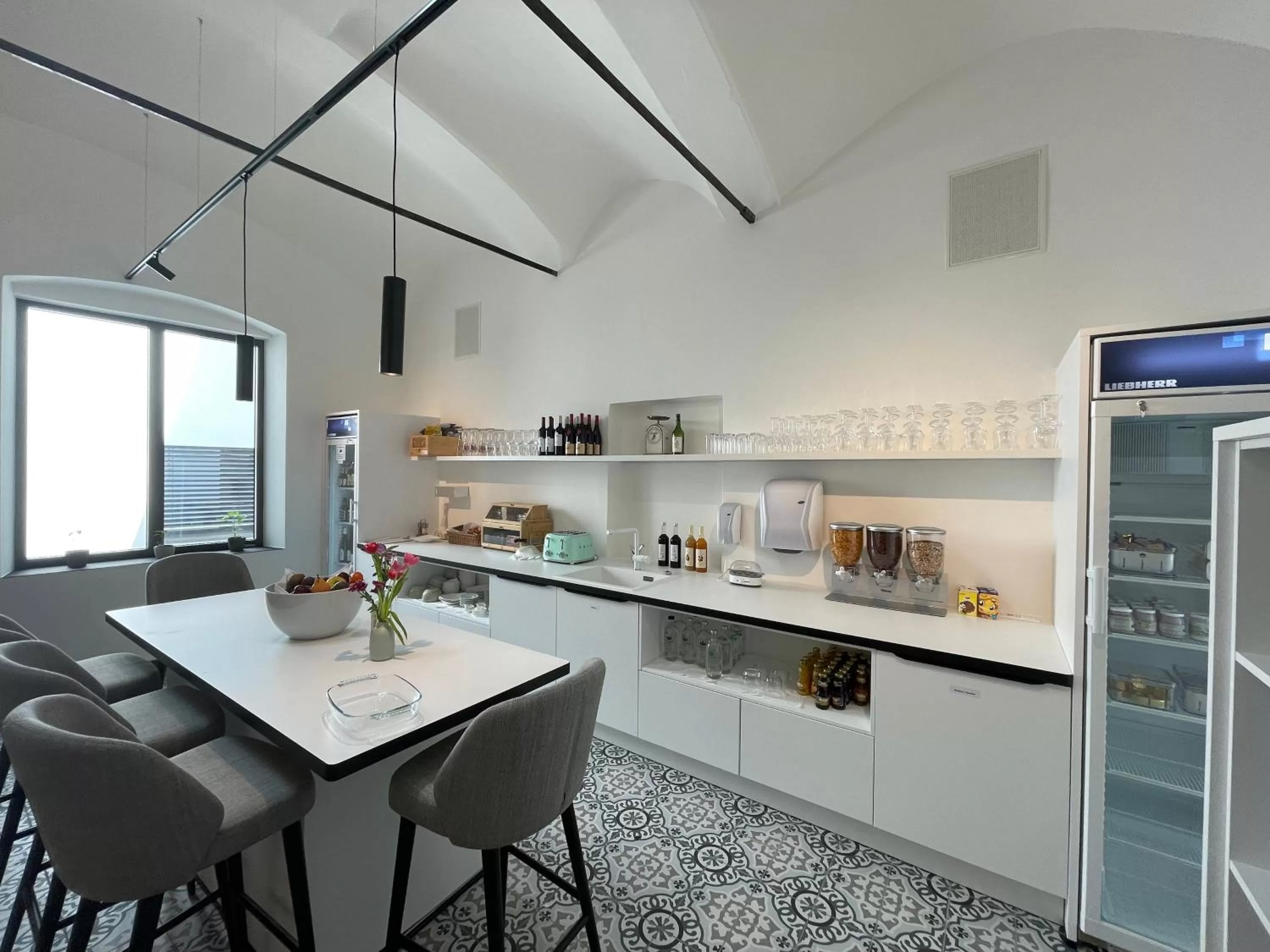 Dining area, Kitchen/Kitchenette in Boutique Hotel Hardthaus