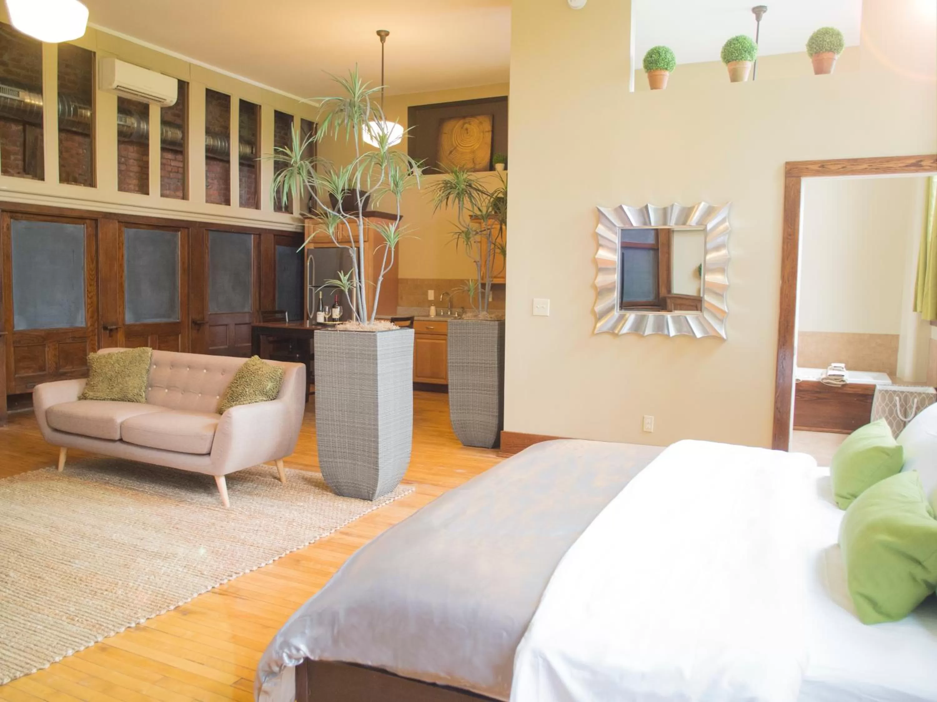 Bed in School 31 Lofts