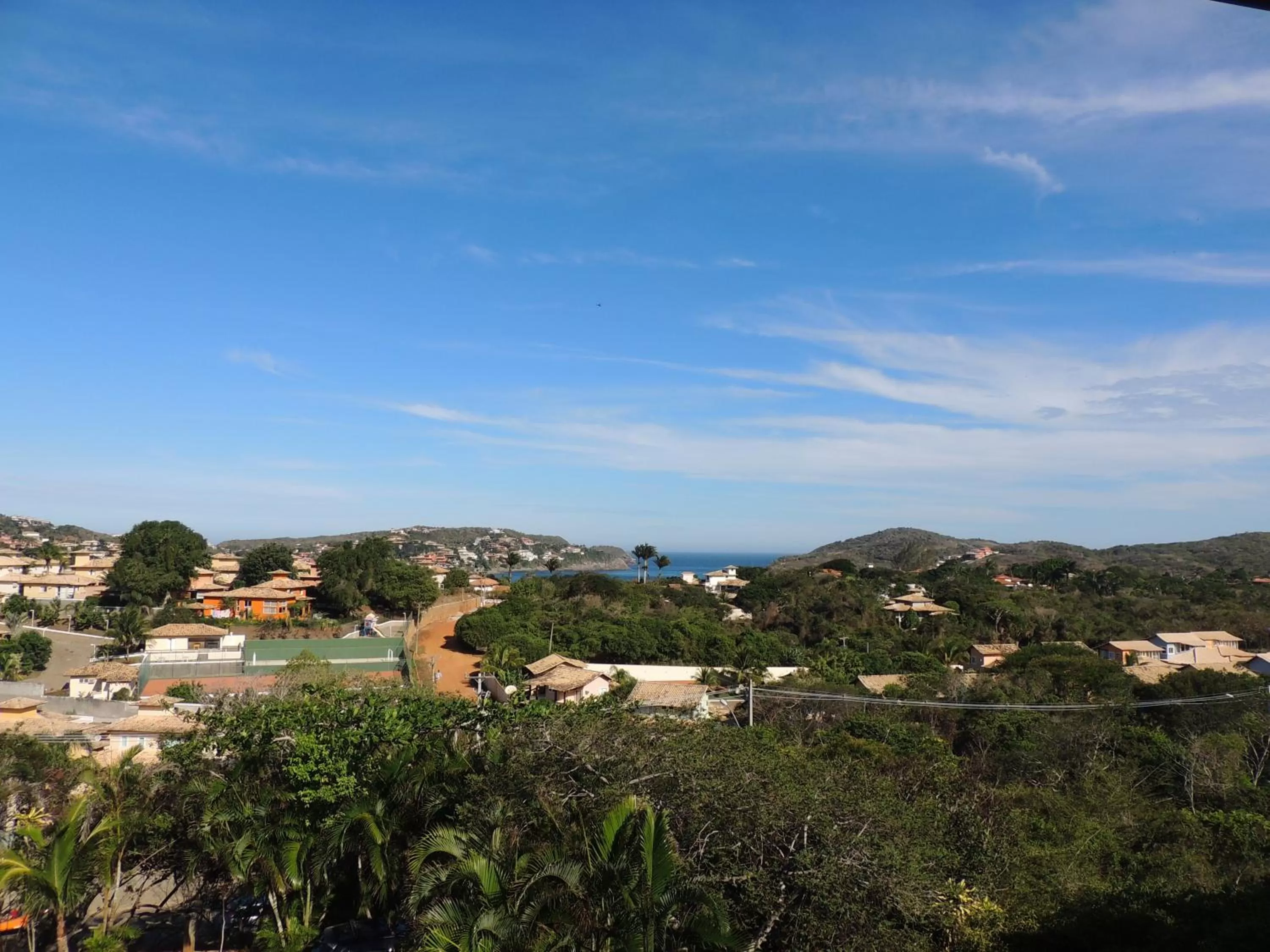 View (from property/room), Bird's-eye View in Pousada Akaroa
