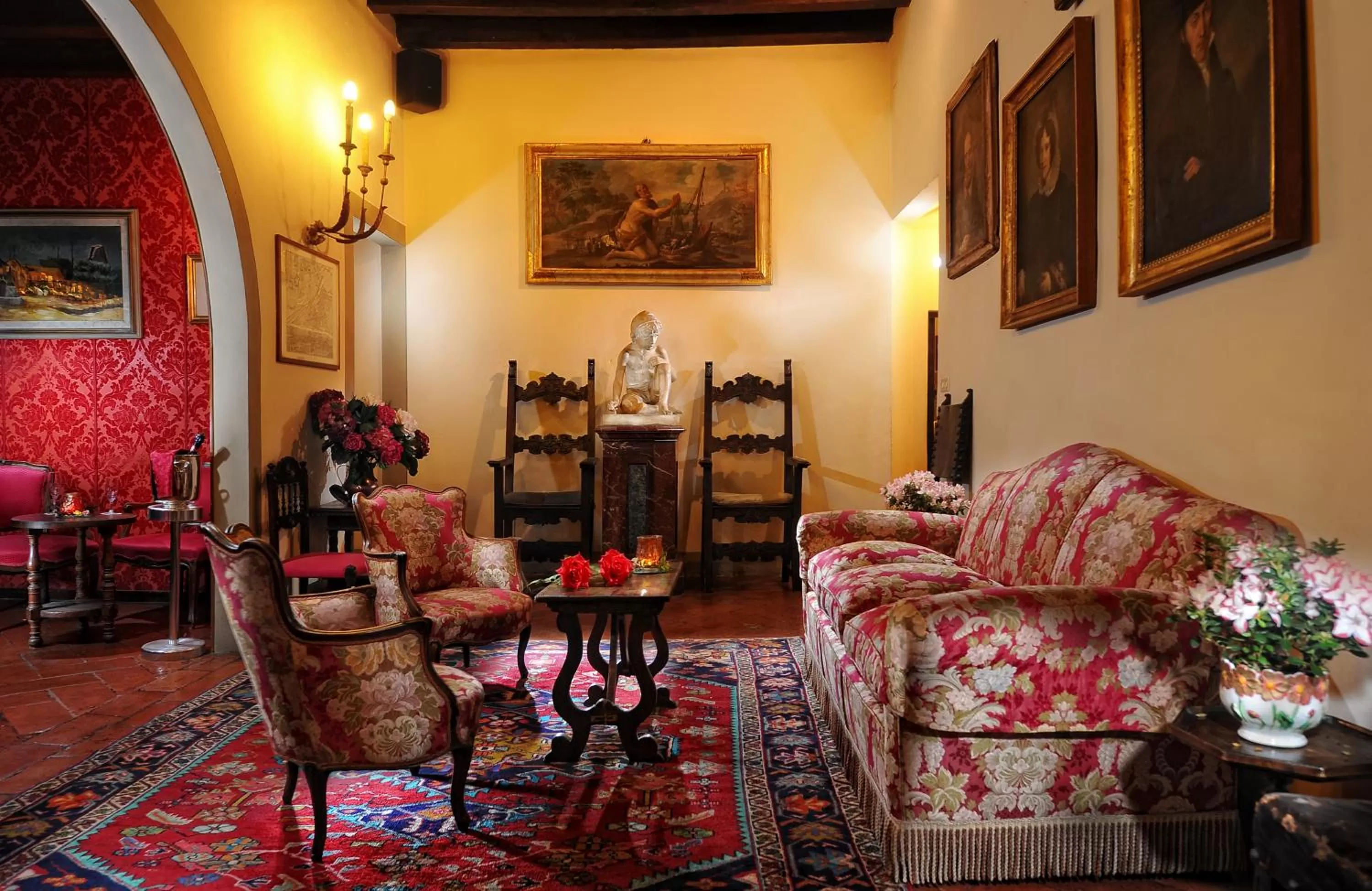 Lounge or bar, Seating Area in Hotel Monna Lisa