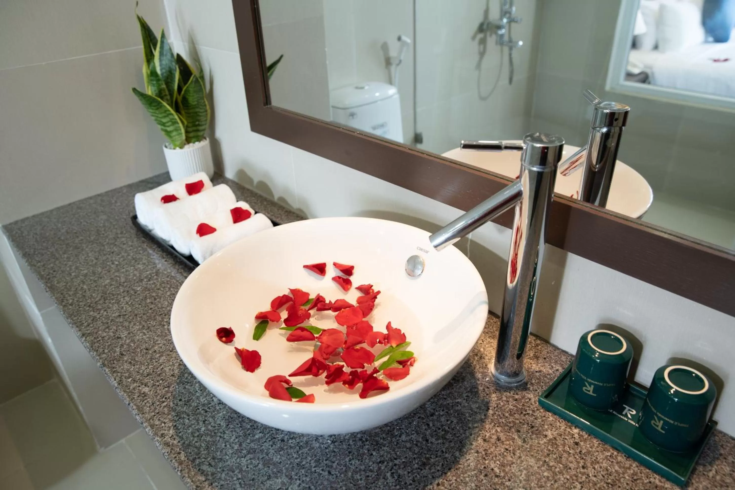 Bathroom in TRIPLE Riverside Villa Hotel HoiAn