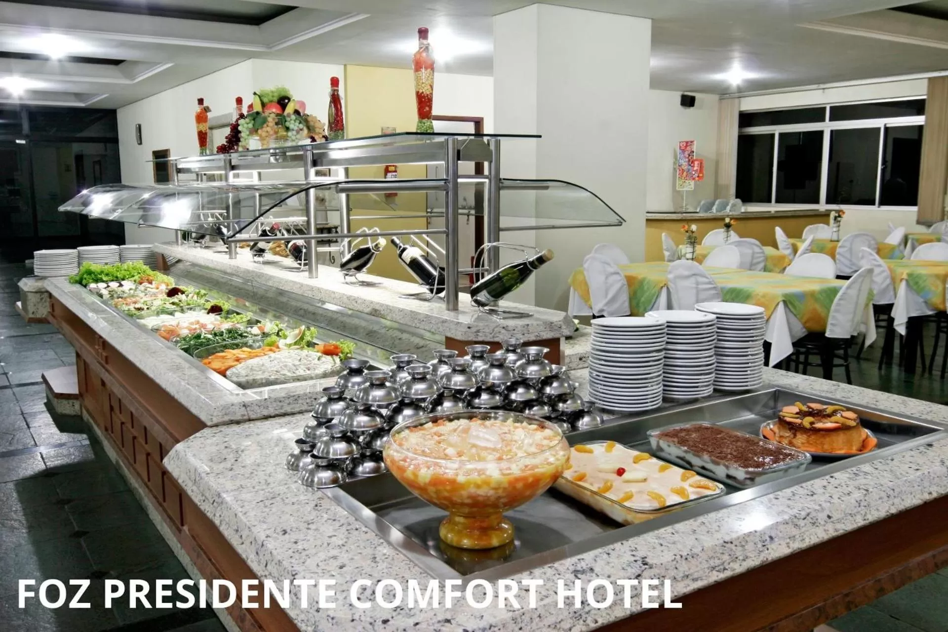 Dinner in Foz Presidente Comfort Hotel