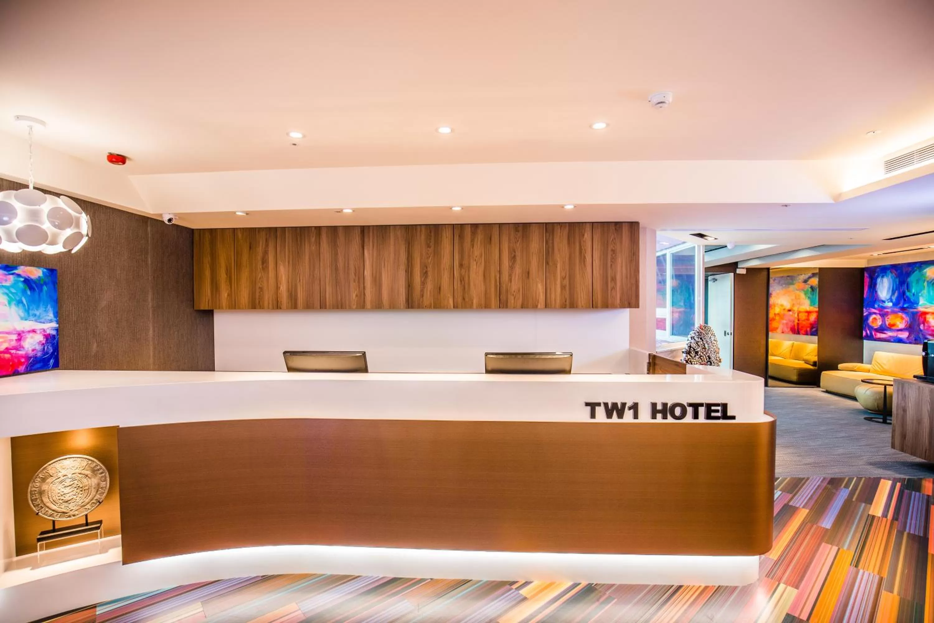 Lobby or reception in Walker Hotel. Ximen