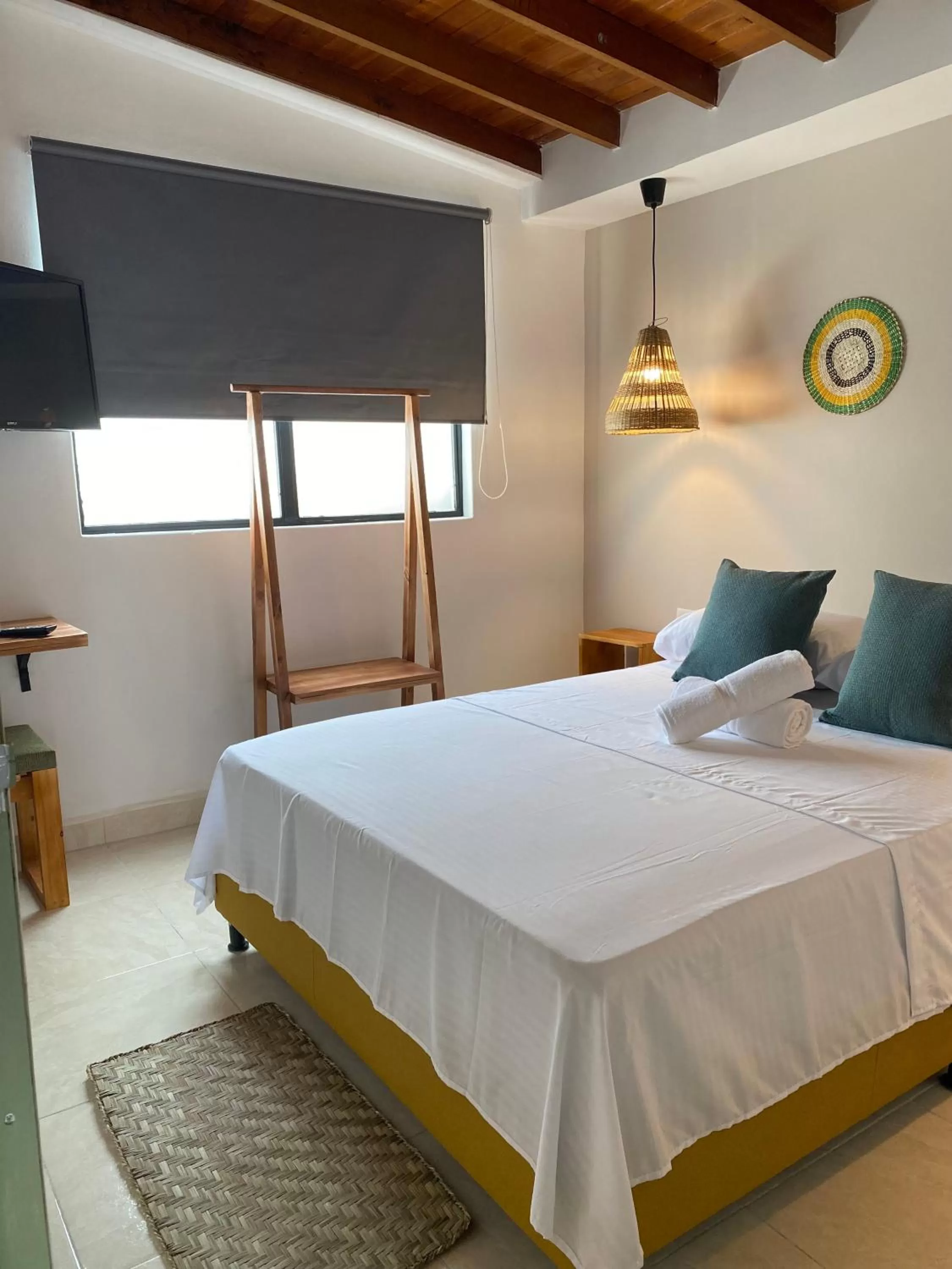 Bed in Luum Guest House