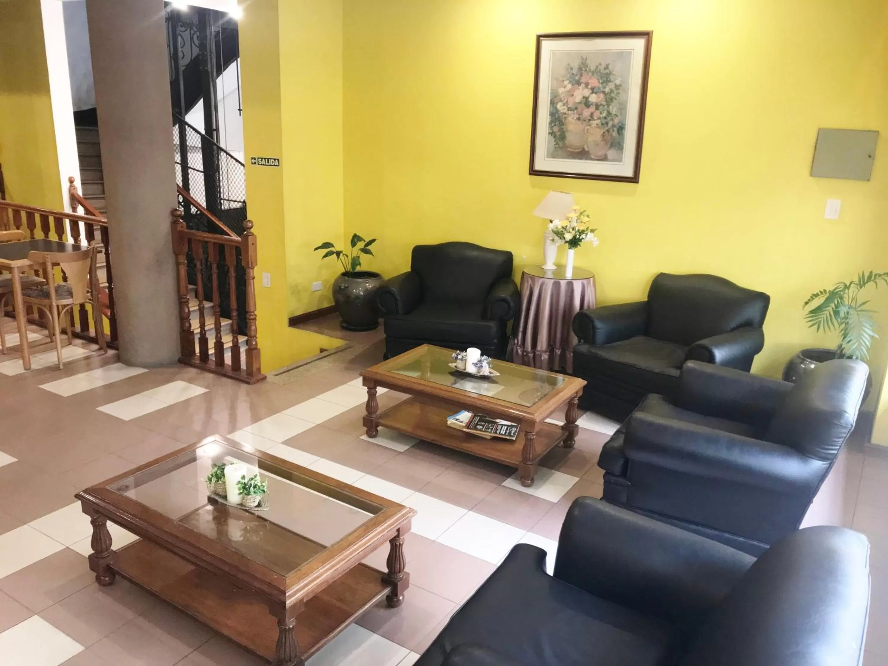 Living room in Hotel Alcazar