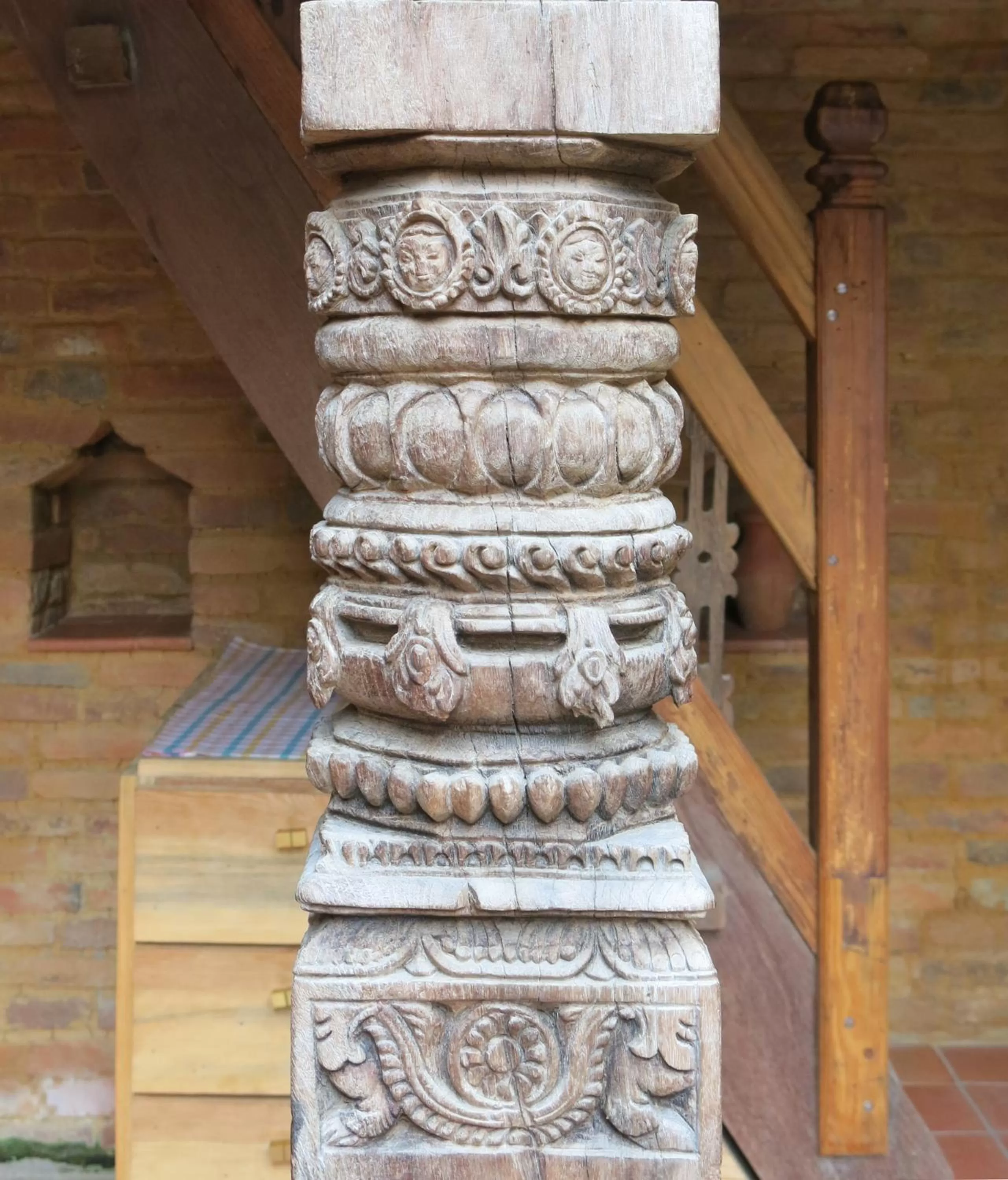 Decorative detail in The Inn Patan