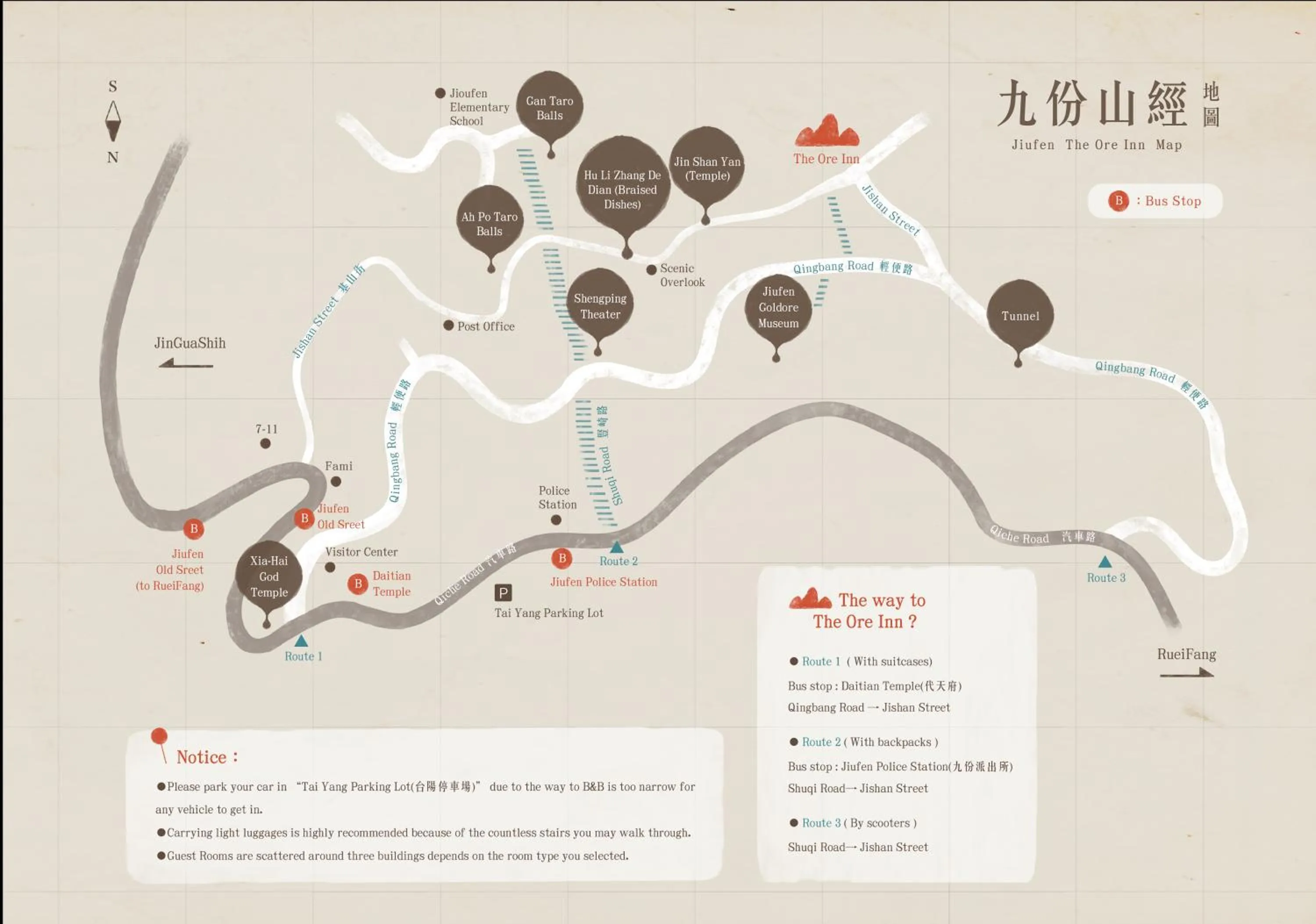 Property building in Jiufen The Ore Smart Stay