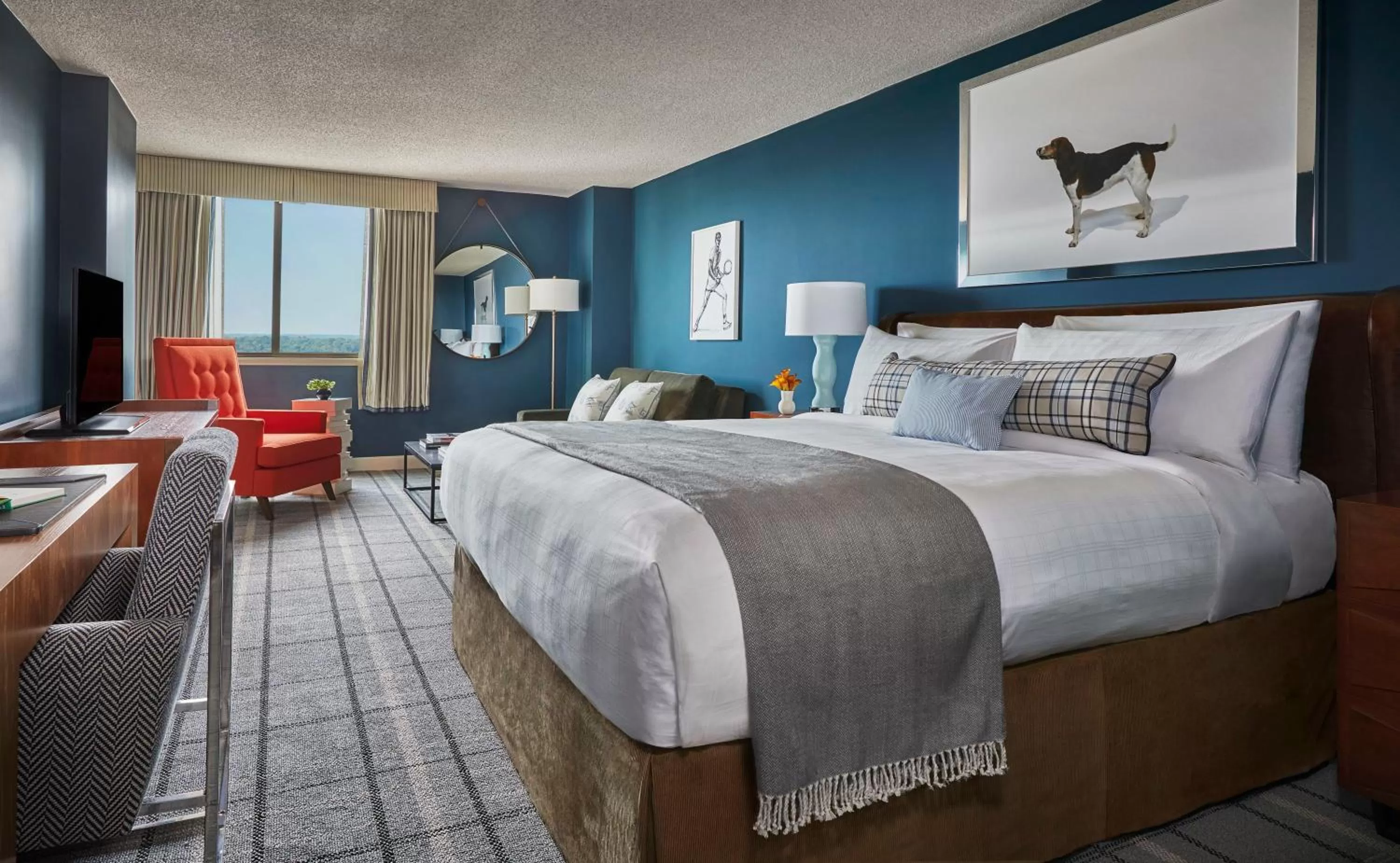 Photo of the whole room, Bed in Graduate by Hilton Richmond