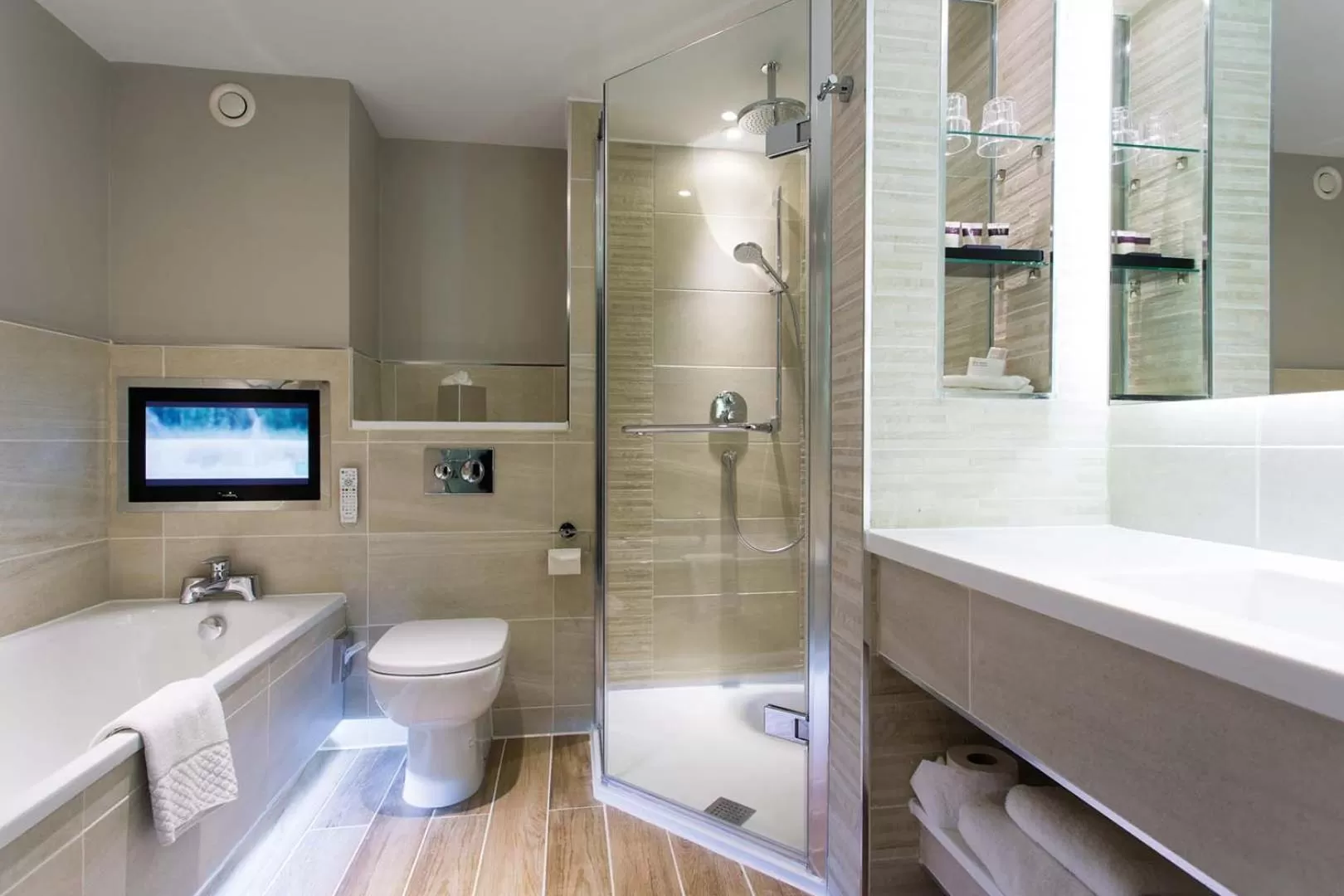 Bathroom in Cottons Hotel and Spa