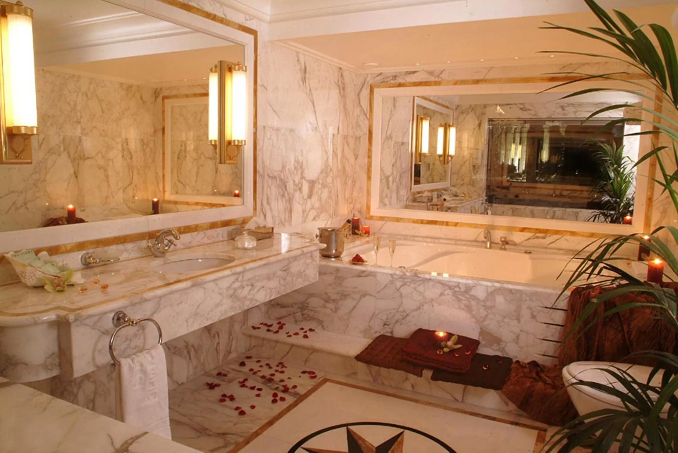 Bathroom in Royal Olympic Hotel