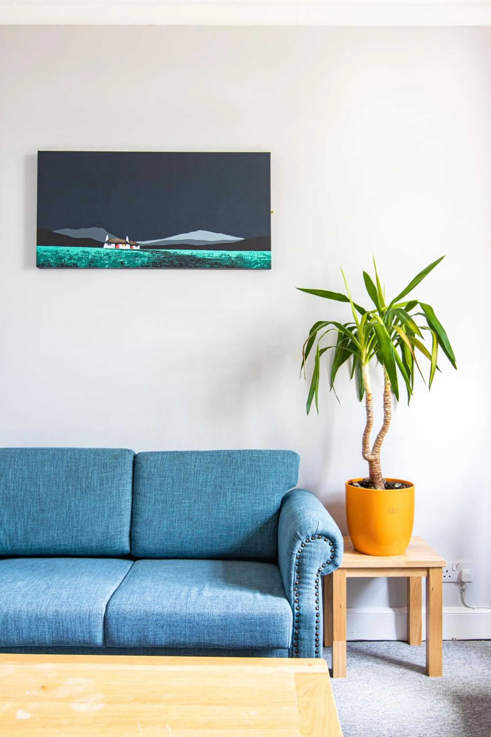 Living room in Bazpackers