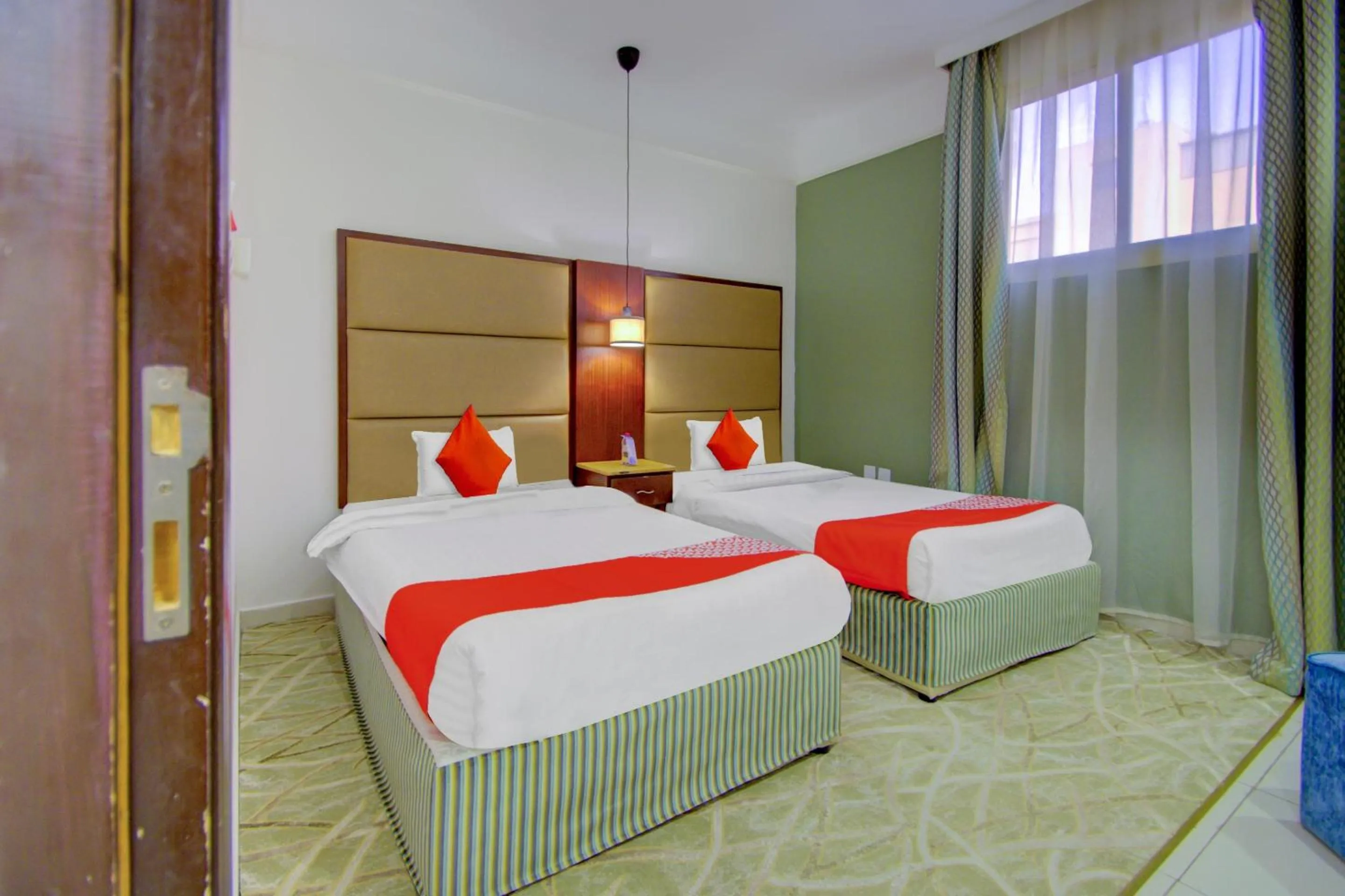 Photo of the whole room, Bed in OYO 401 Al Zaidan For Furnished Units