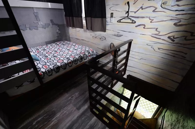 Bed in Sha Feng Lu Dian