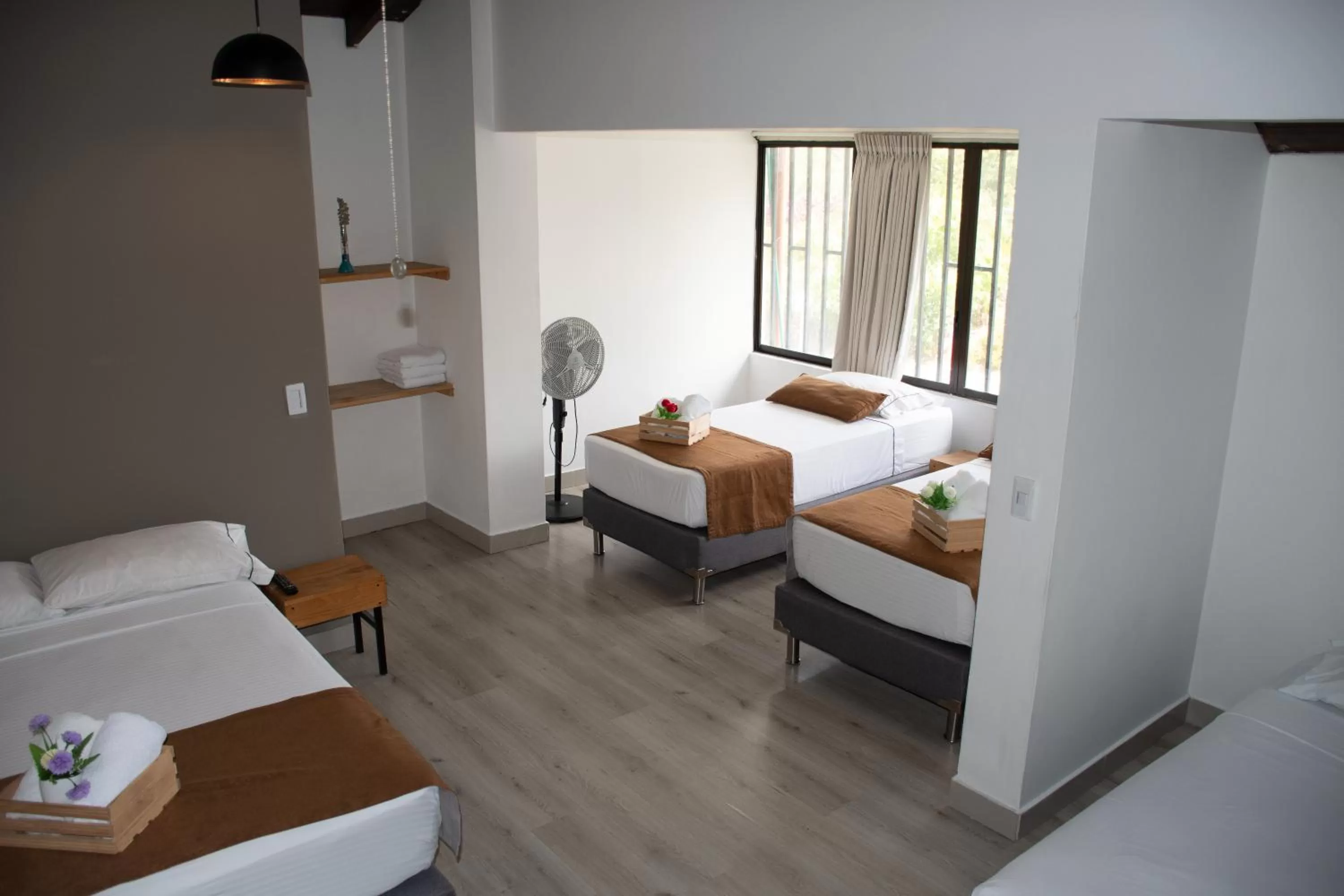 Bedroom, Bed in Hotel Boutique Plaza