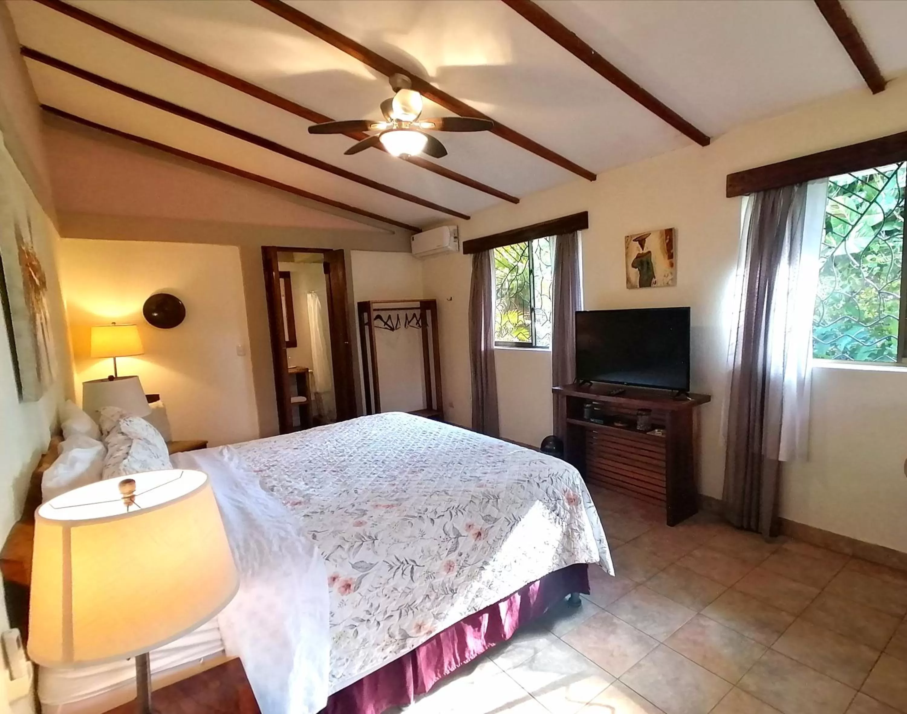 Bed in Xalli Beach Hotel