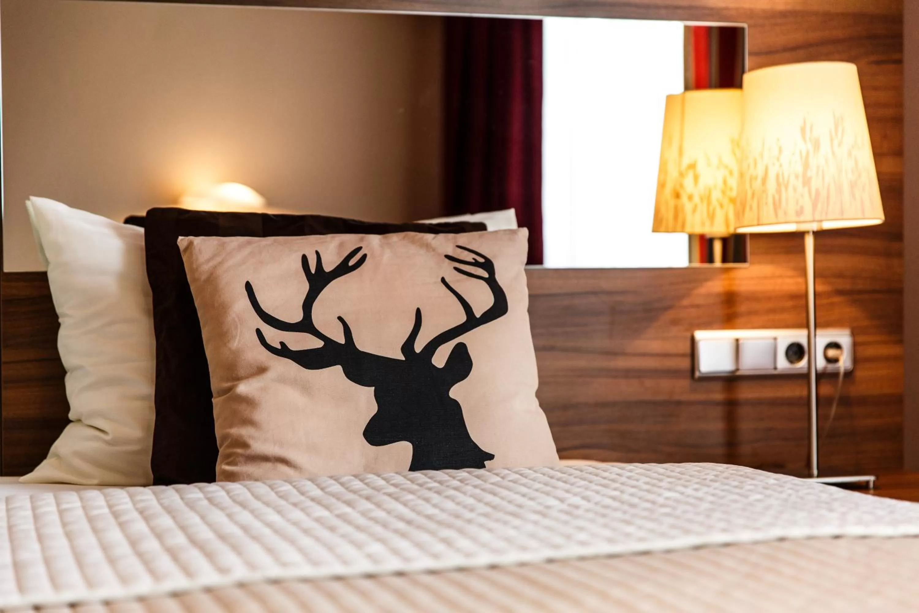 Bed in Hotel Salzburg