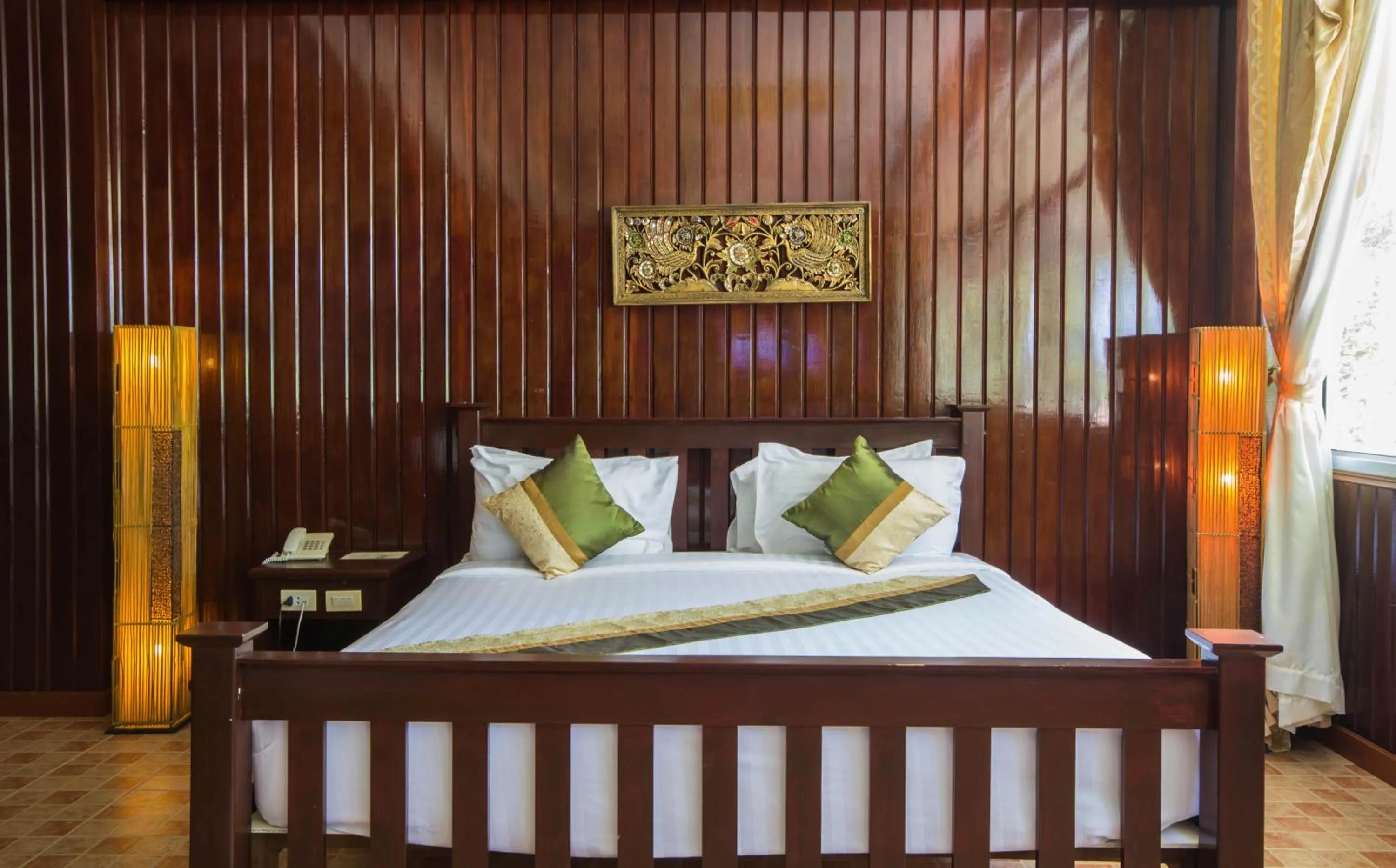 Bed in Rajapruek Samui Resort - SHA Plus