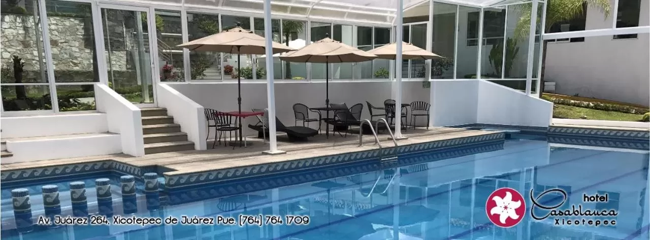 Swimming pool in Hotel Casablanca Xicotepec