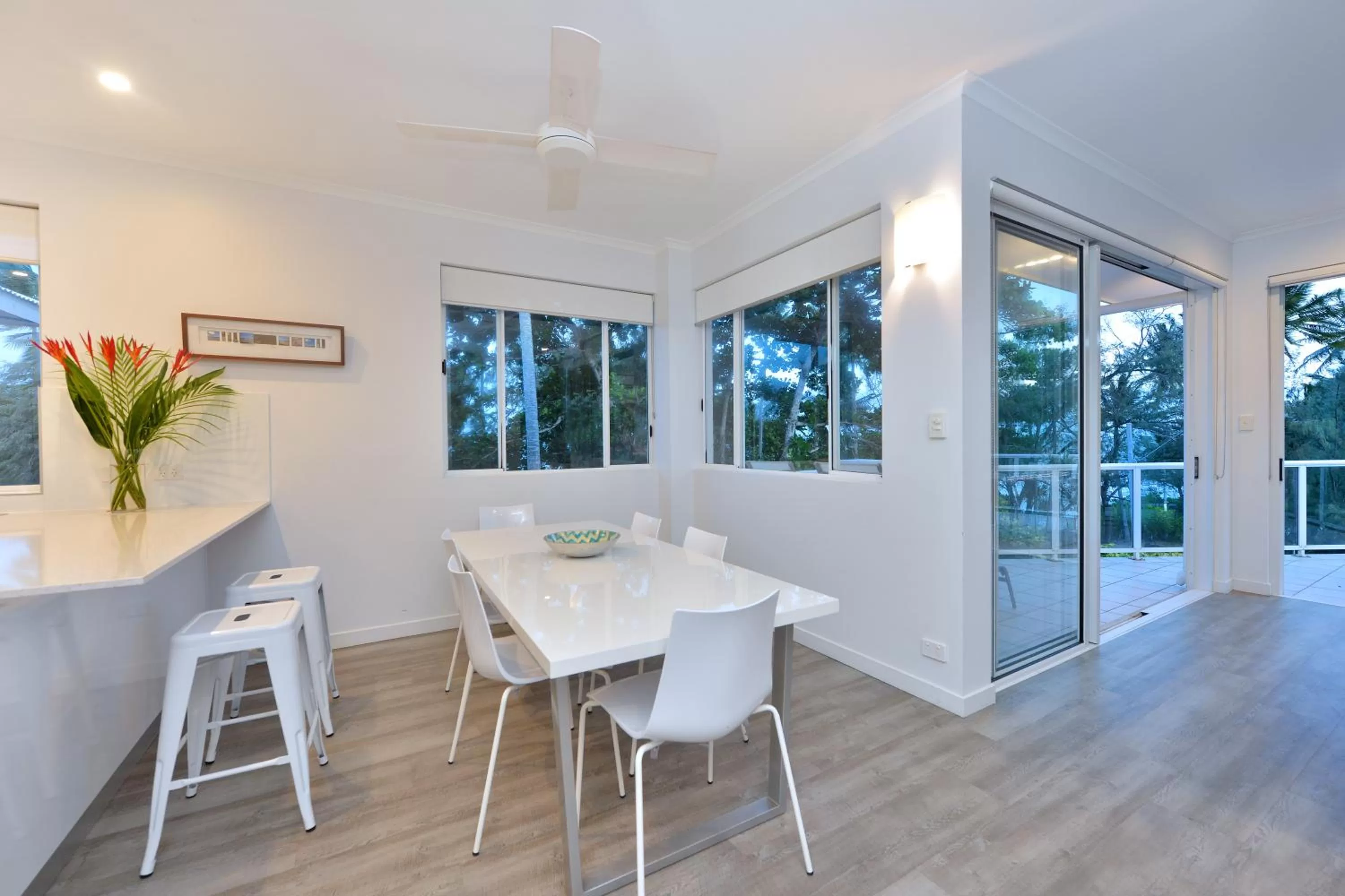 Dining area in Beaches Holiday Apartments - Official Onsite Reception & Check In
