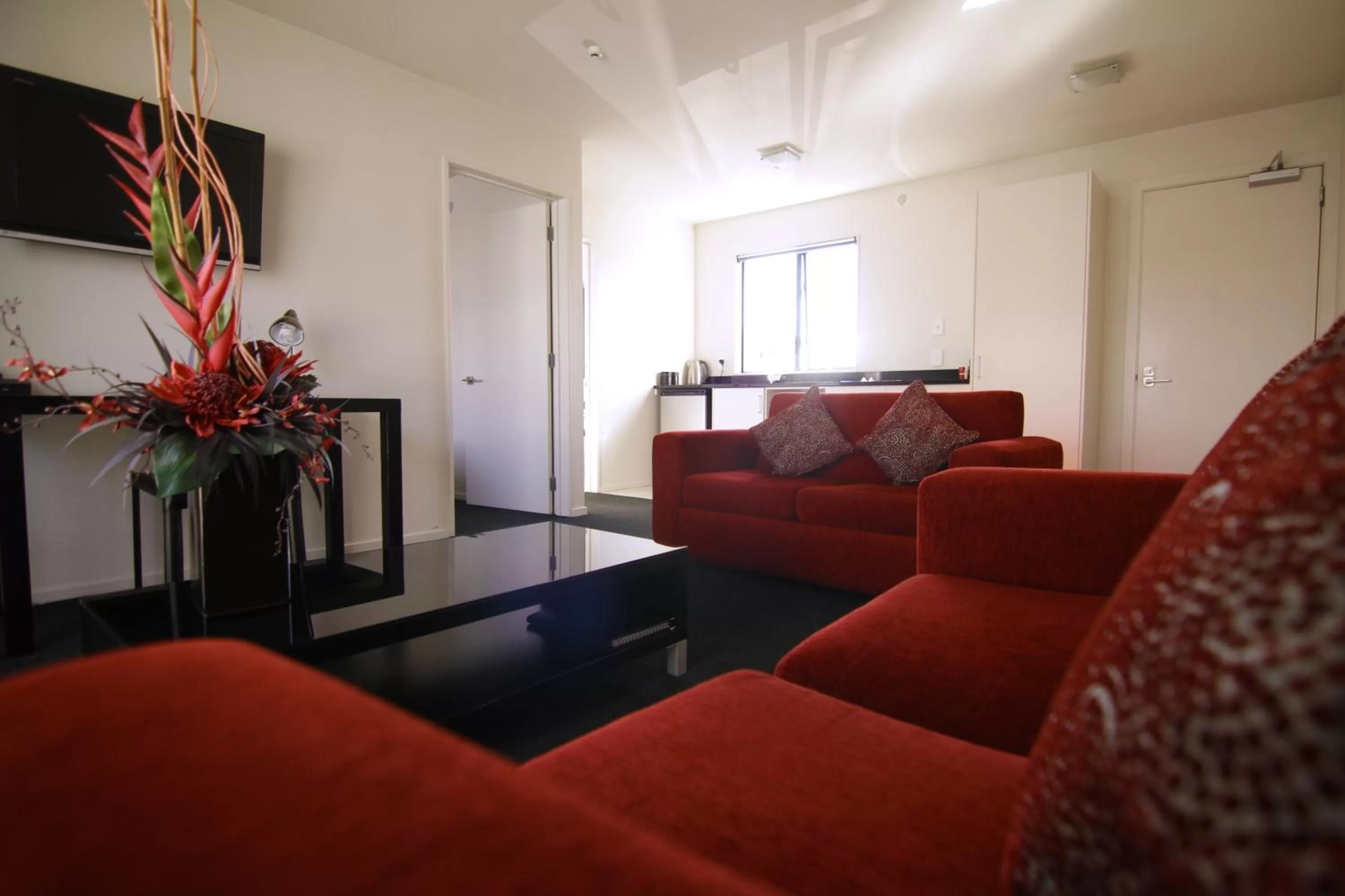 TV and multimedia in Metropolitan Motel on Riccarton - 2 mins walk to Westfield