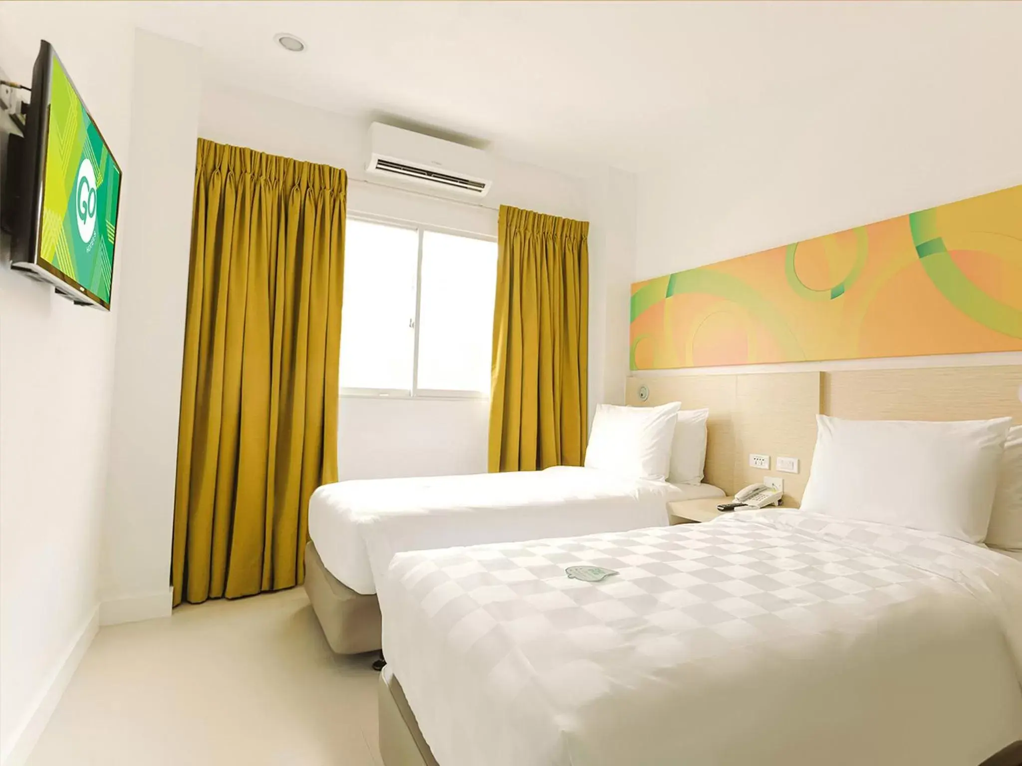 Standard Twin Room in Go Hotels Manila Airport Road Standard Twin Room in Go Hotels Manila Airport Road