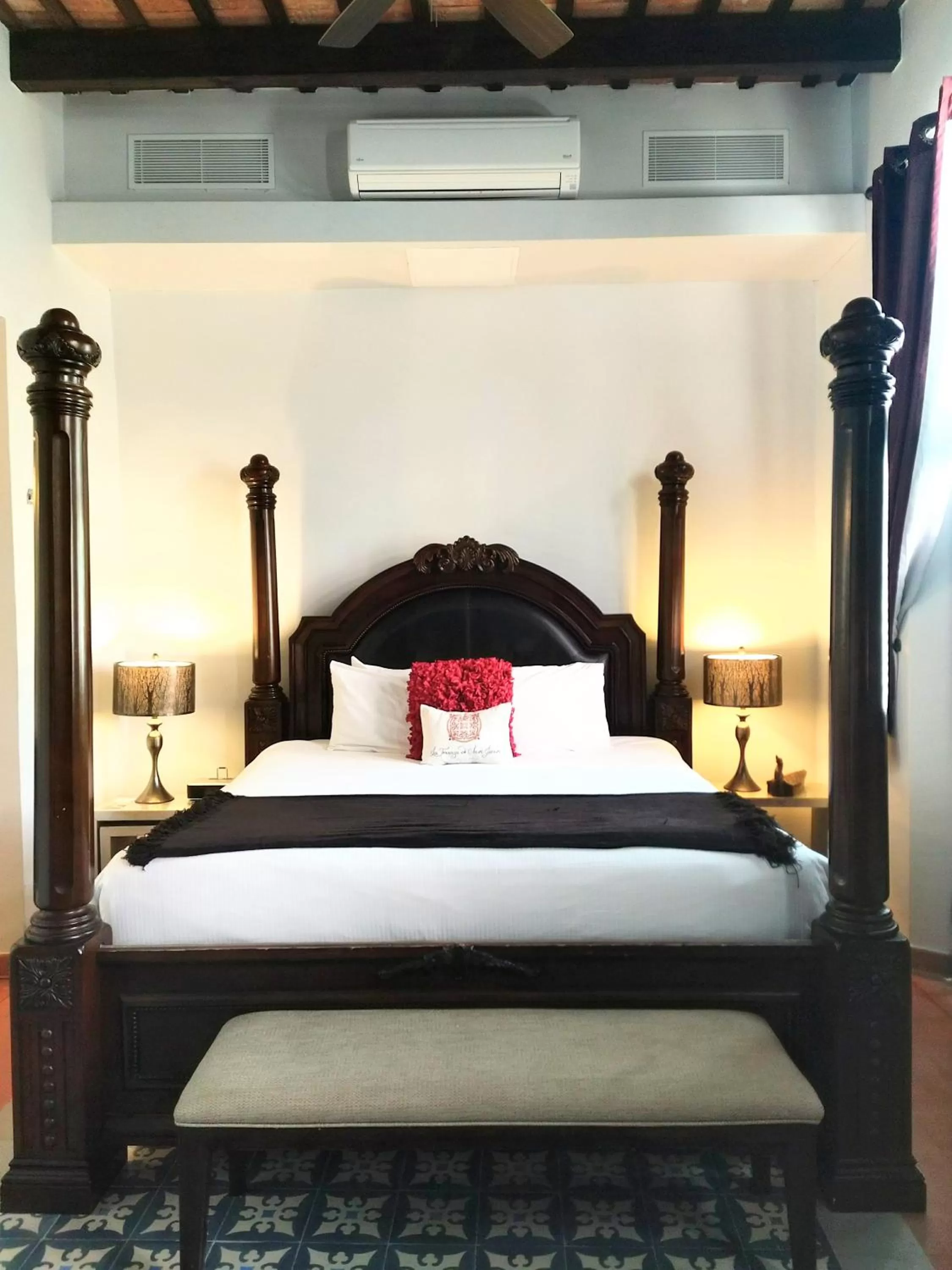 Bed in La Terraza de San Juan