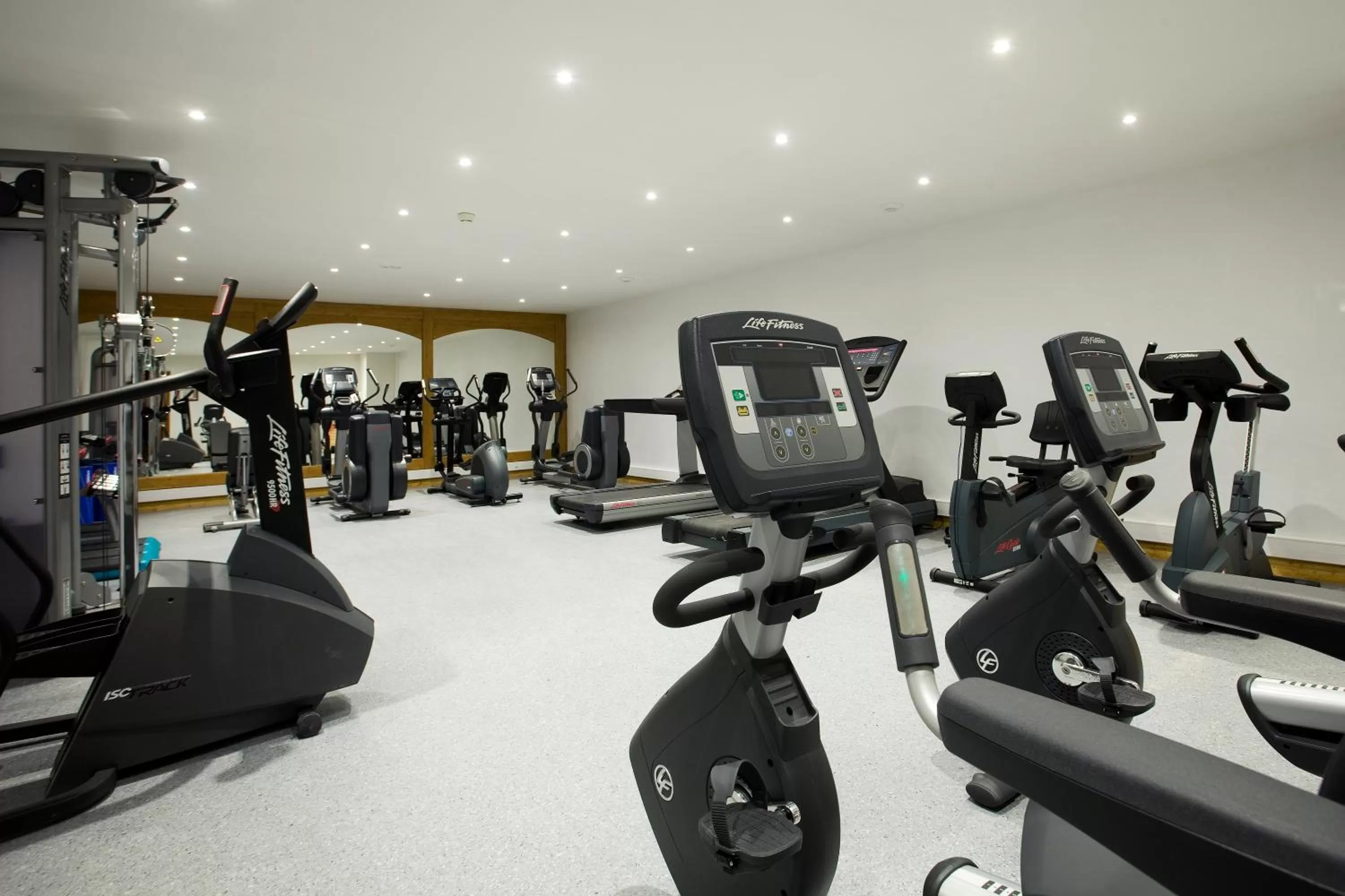 Fitness centre/facilities in Hotel La Chaudanne
