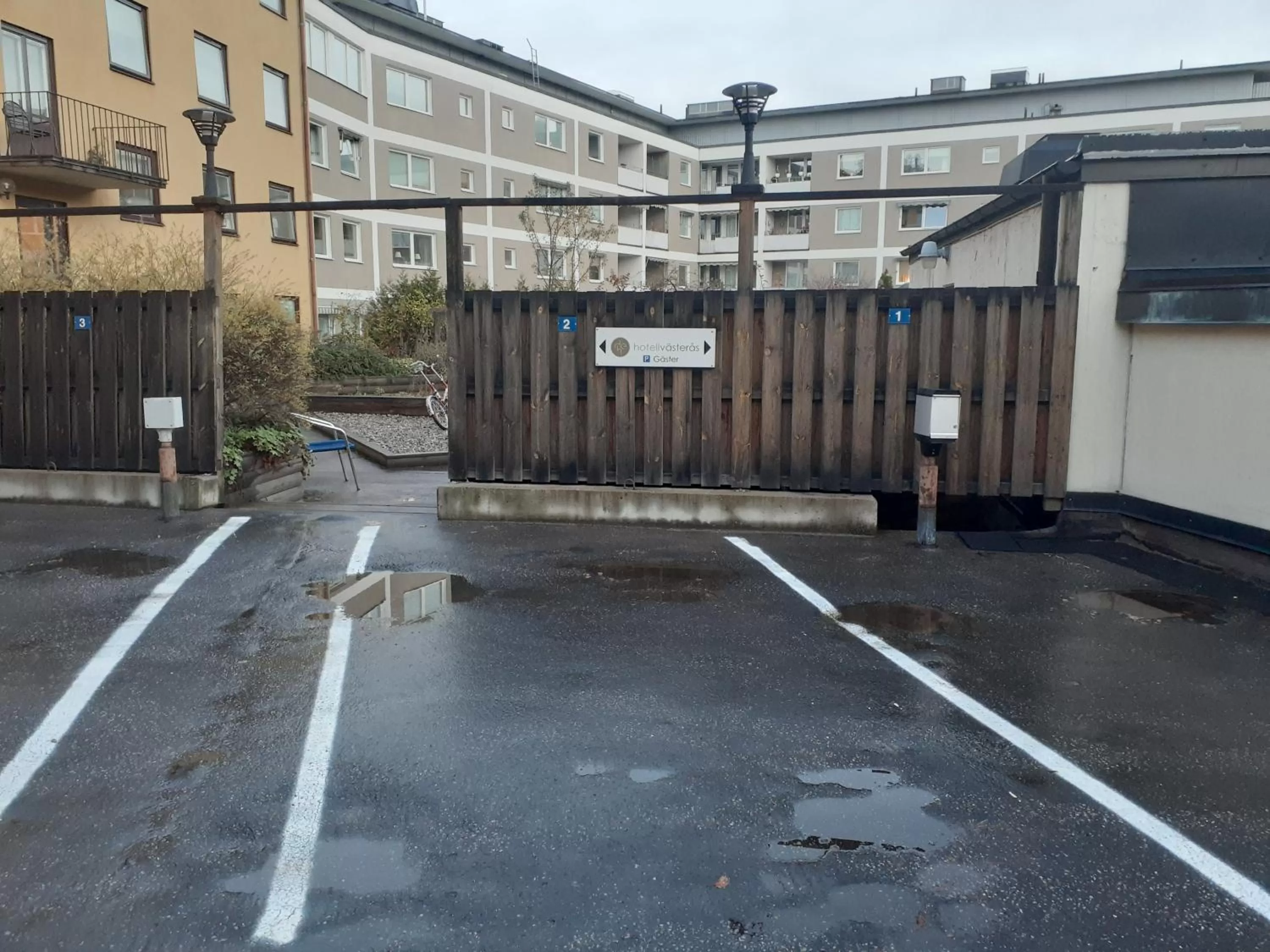 Parking in Hotell Västerås