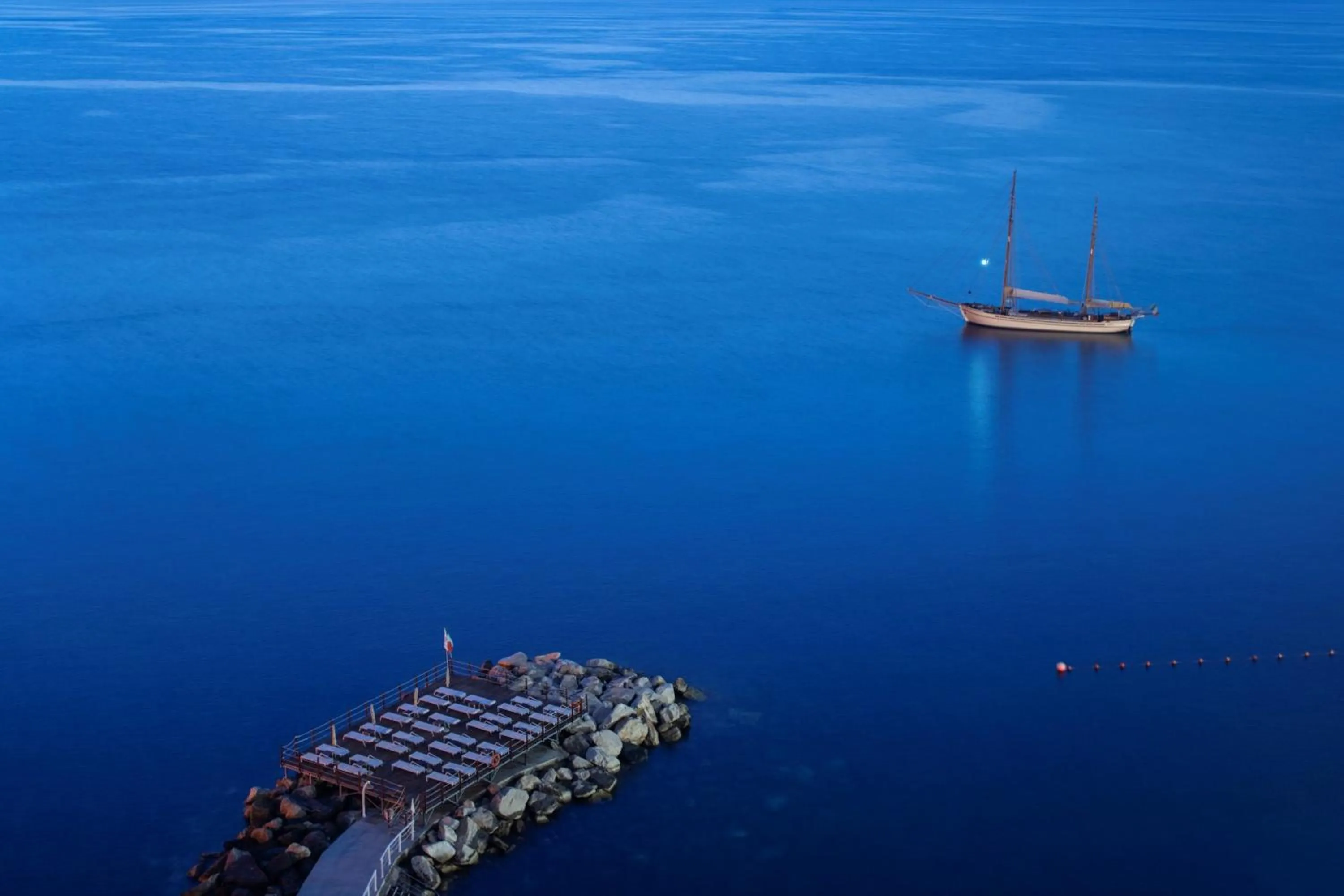 Balcony/Terrace in Grand Hotel Cocumella