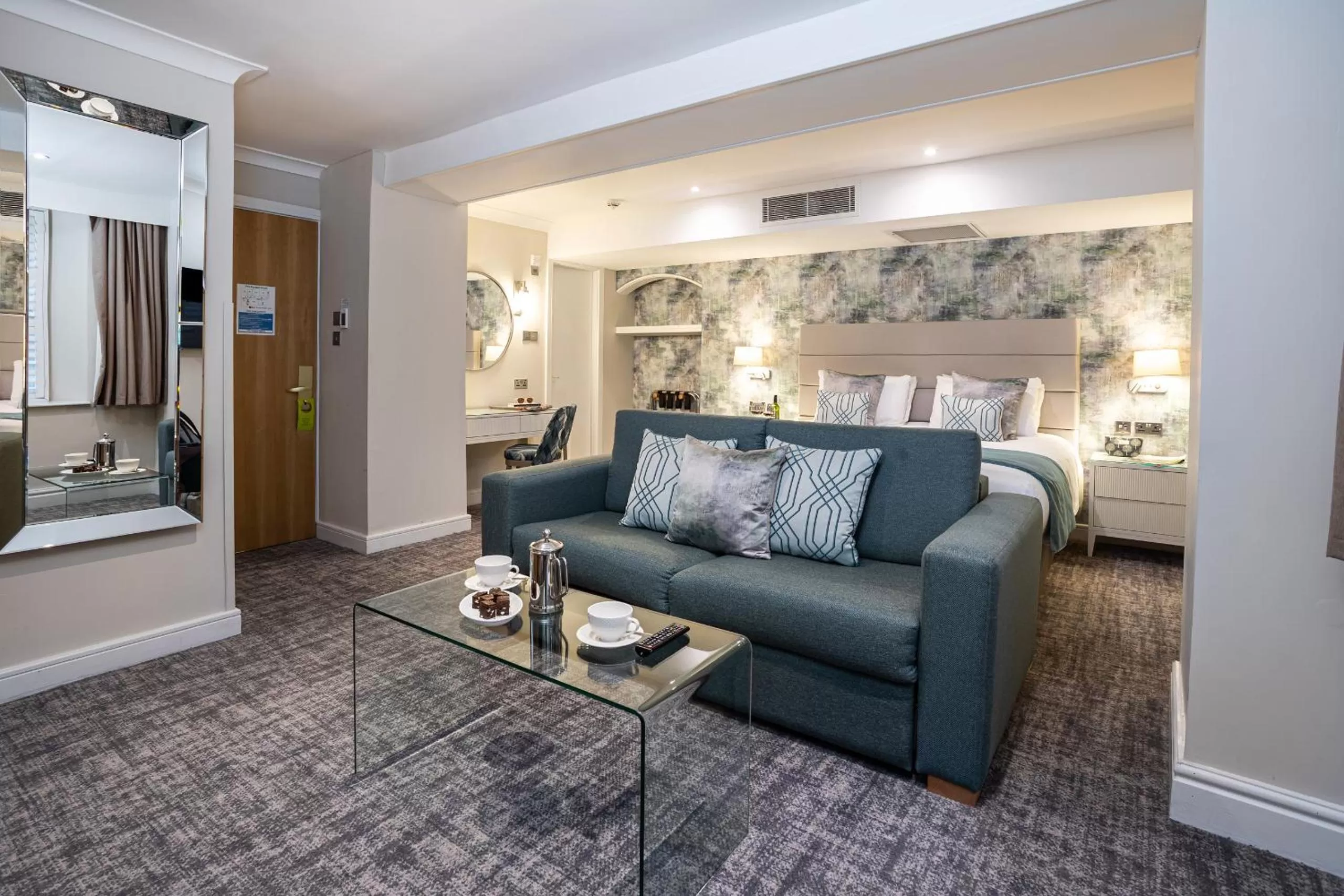 Bedroom, Bed in Castle Green Hotel In Kendal, BW Premier Collection