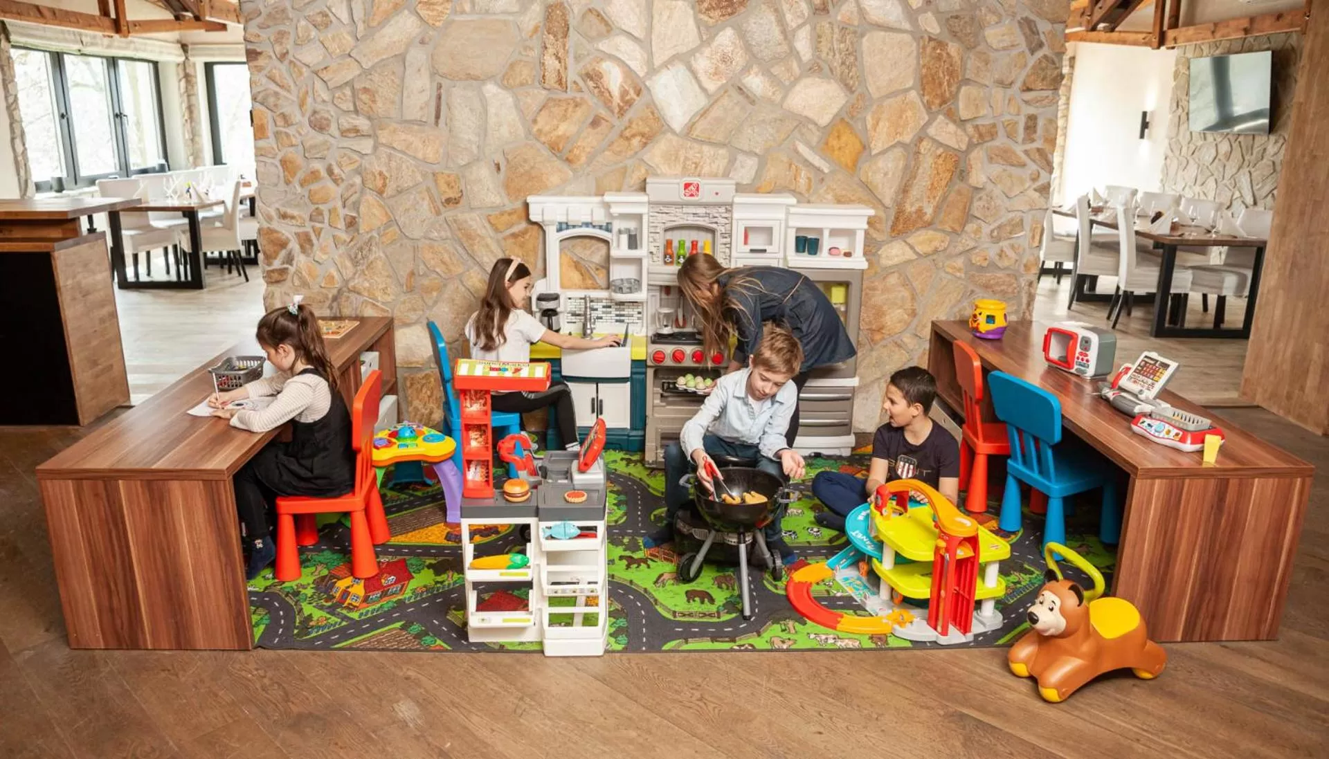 Kids's club in Hotel Kras