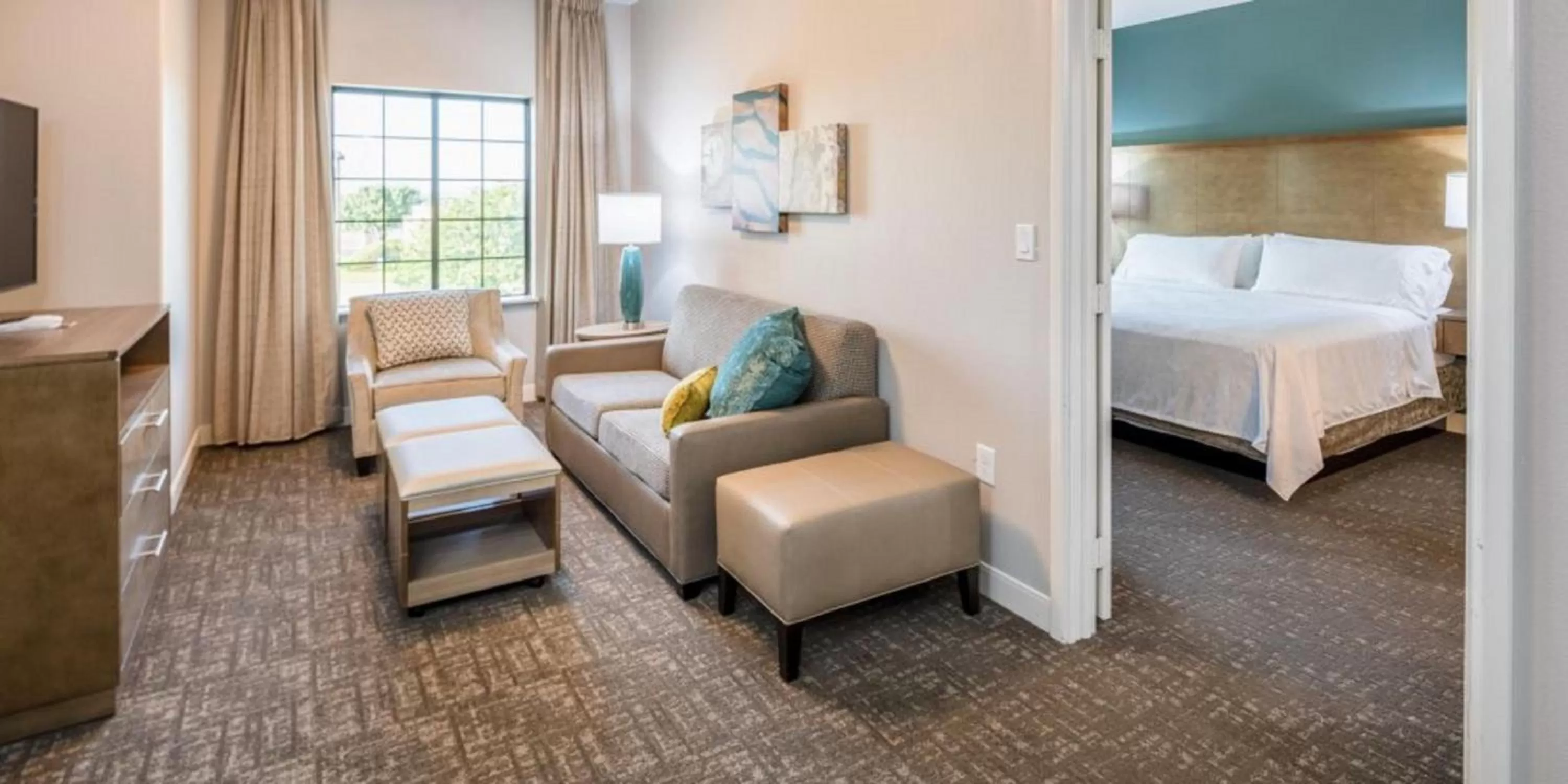 Photo of the whole room, Bed in Staybridge Suites Houston East - Baytown by IHG
