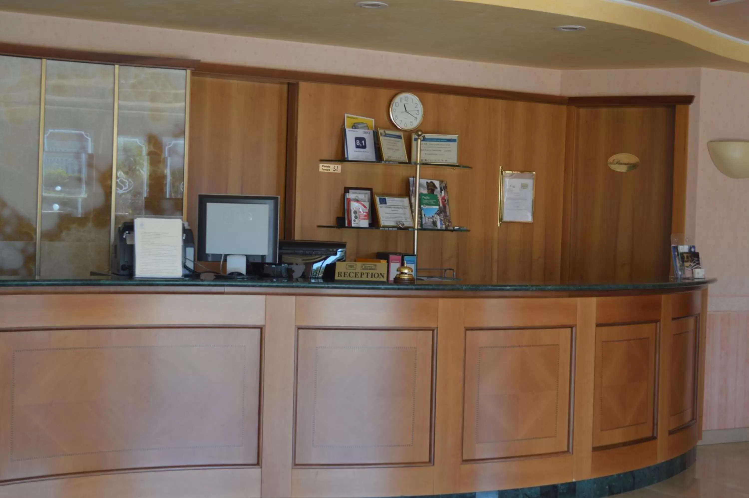 Lobby or reception in Hotel Parco Serrone