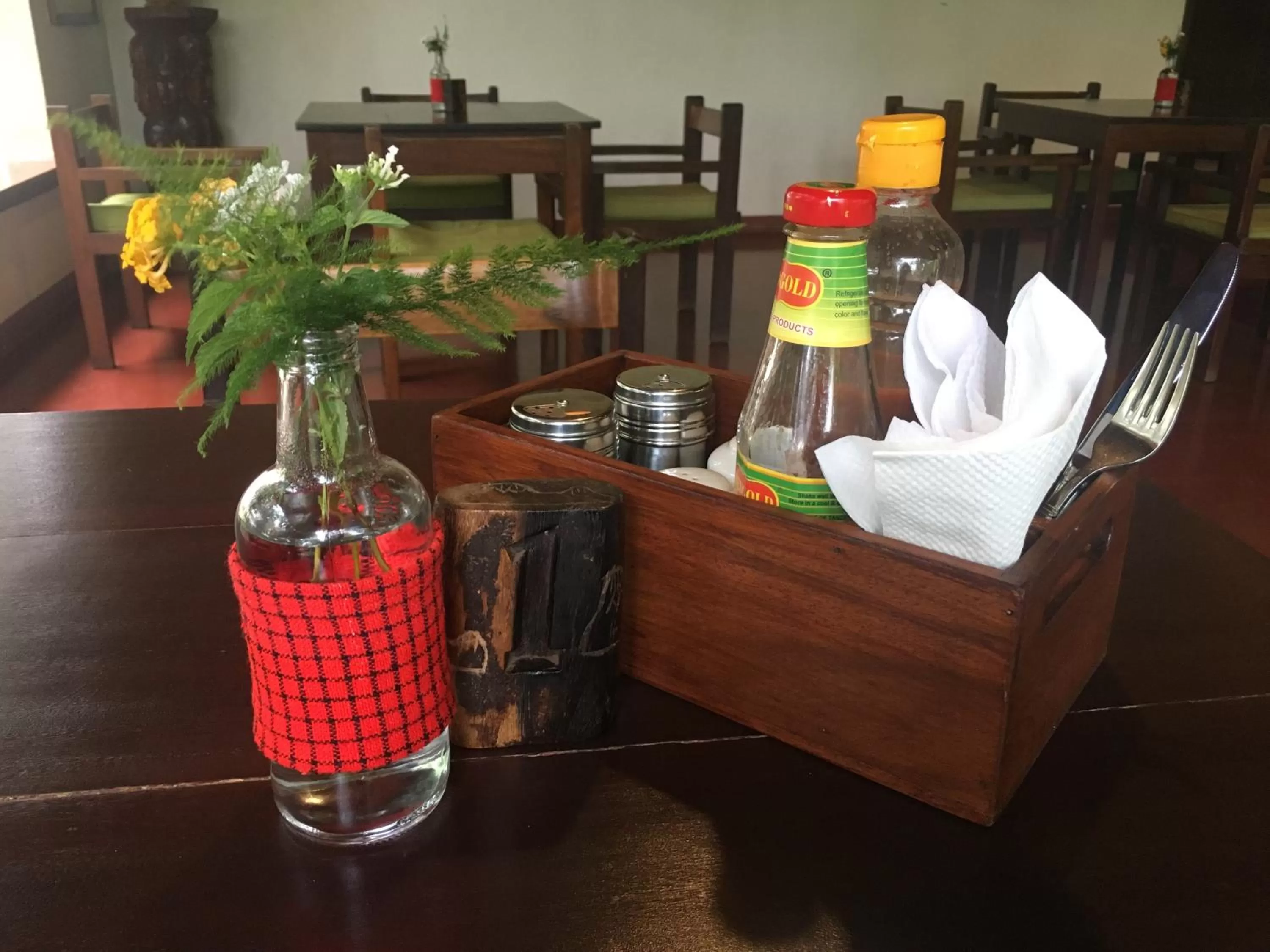 Food and drinks in Bristol Cottages Kilimanjaro