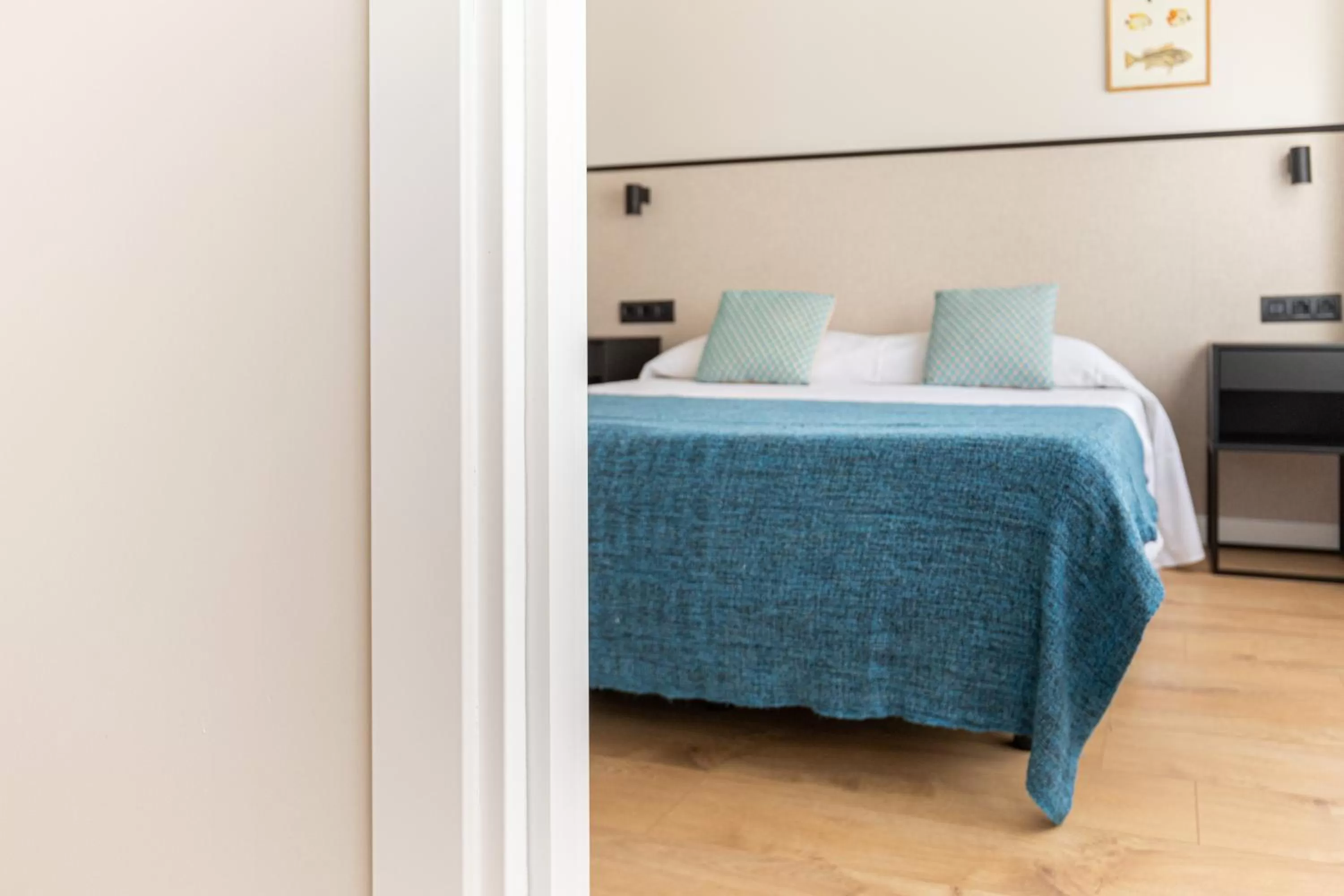 Bed in Atica Apartments - by Weflating