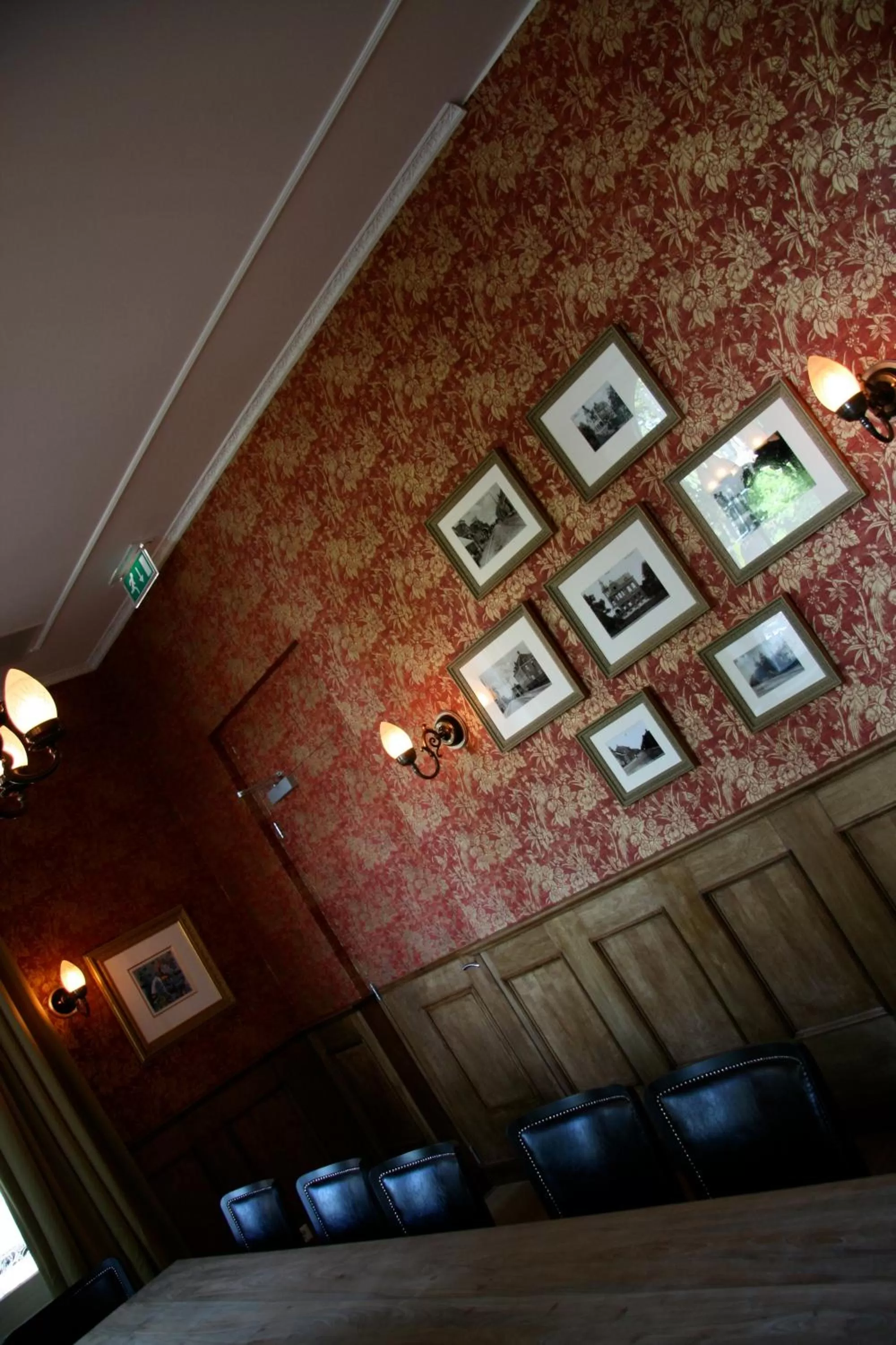 Decorative detail in Hotel De Villa