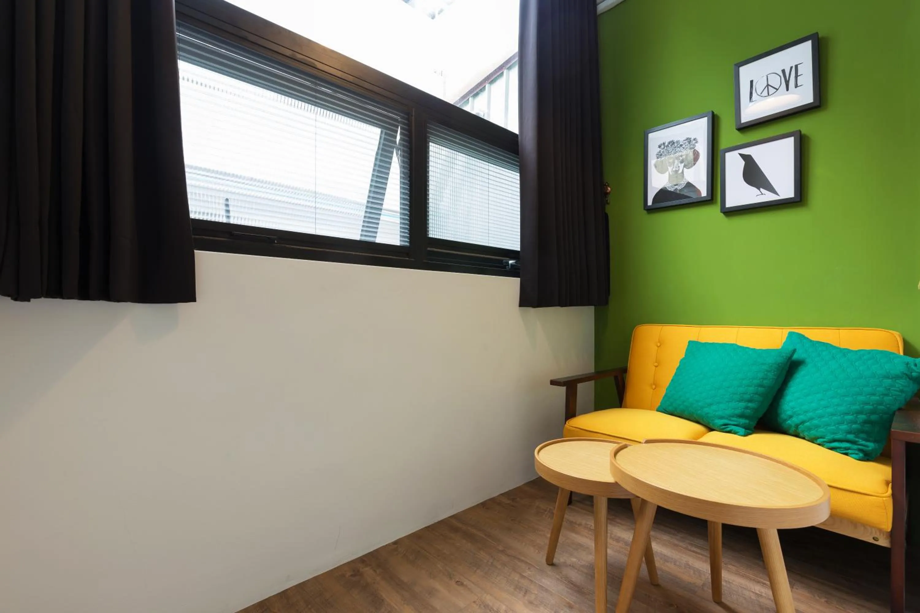 Seating area in You Worth Inn