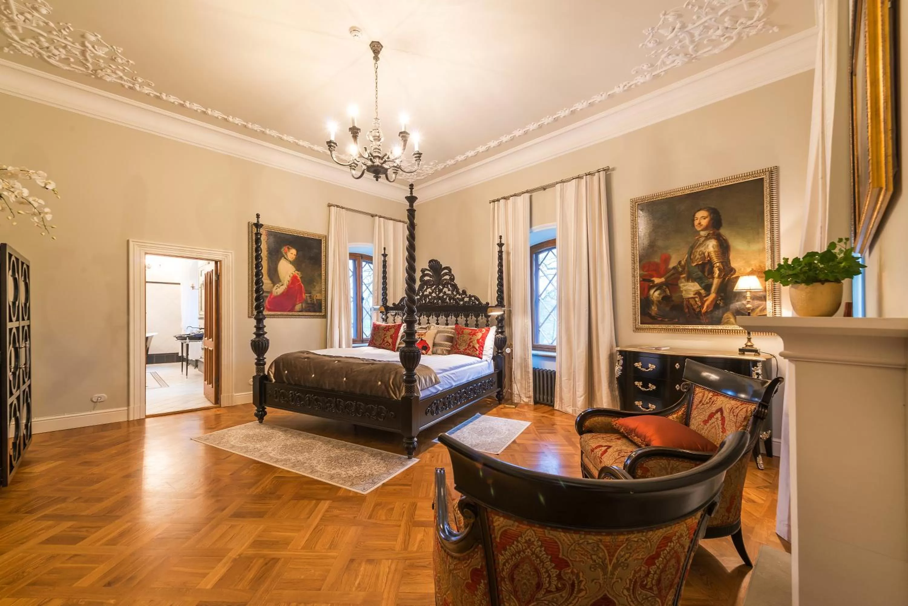 Bathroom, Bed in Schloss Fall, Keila-Joa