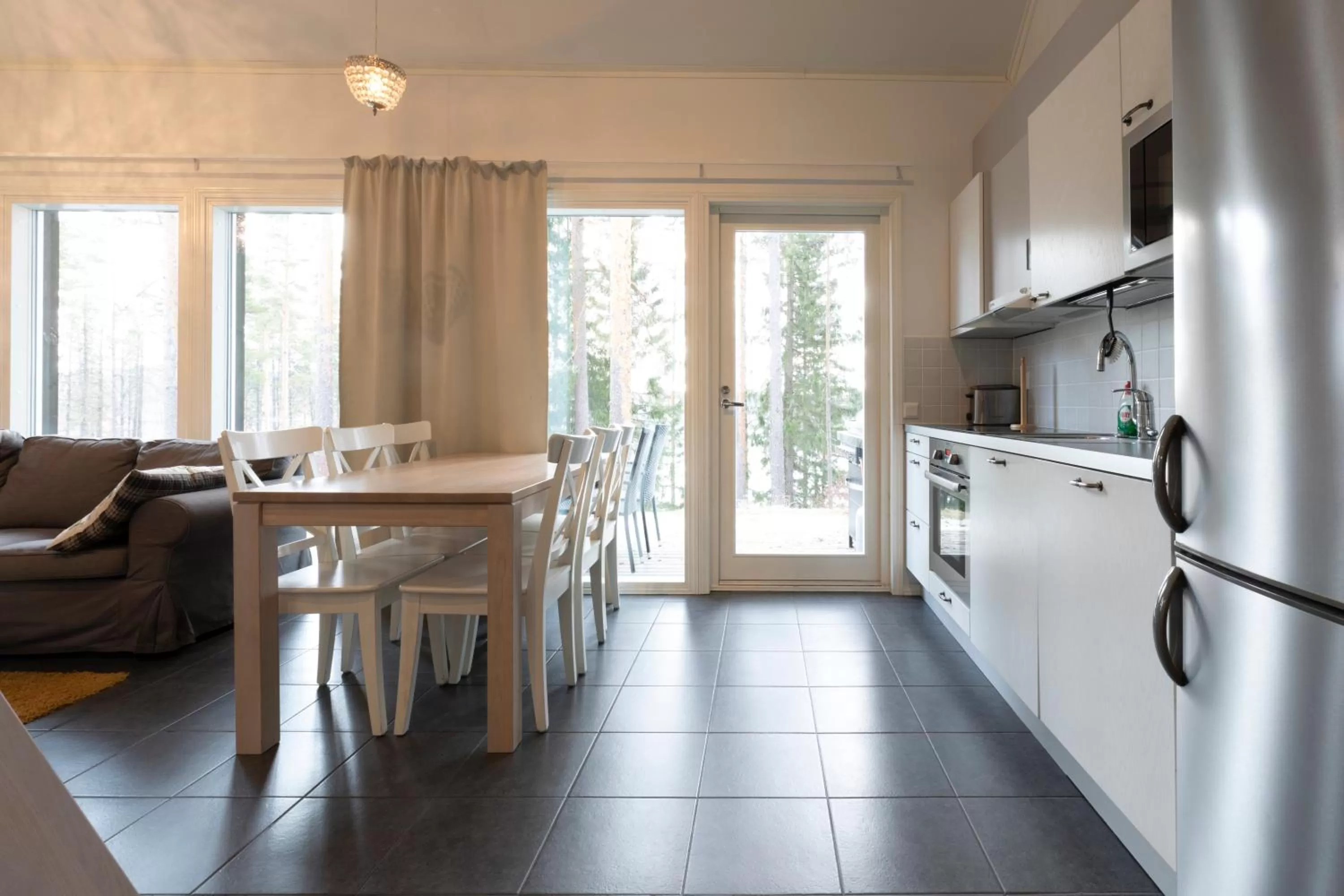 Kitchen or kitchenette, Kitchen/Kitchenette in Varjola Holiday Center