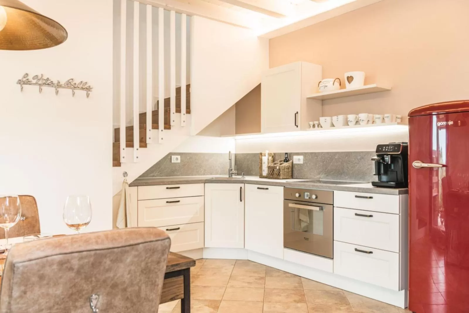 Kitchen or kitchenette in Privilegium Lazise