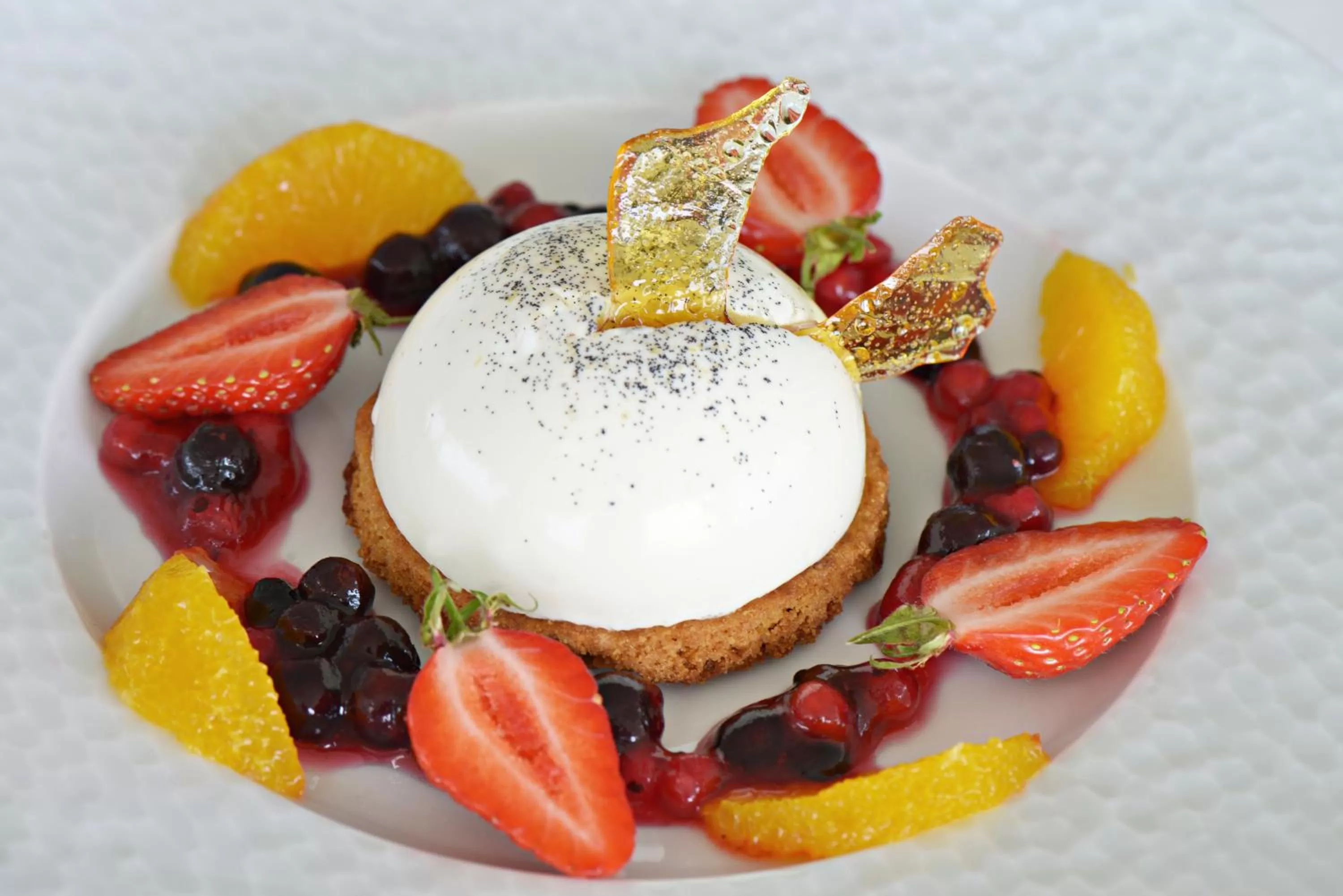 Food close-up in Grand Hotel de L'Océan