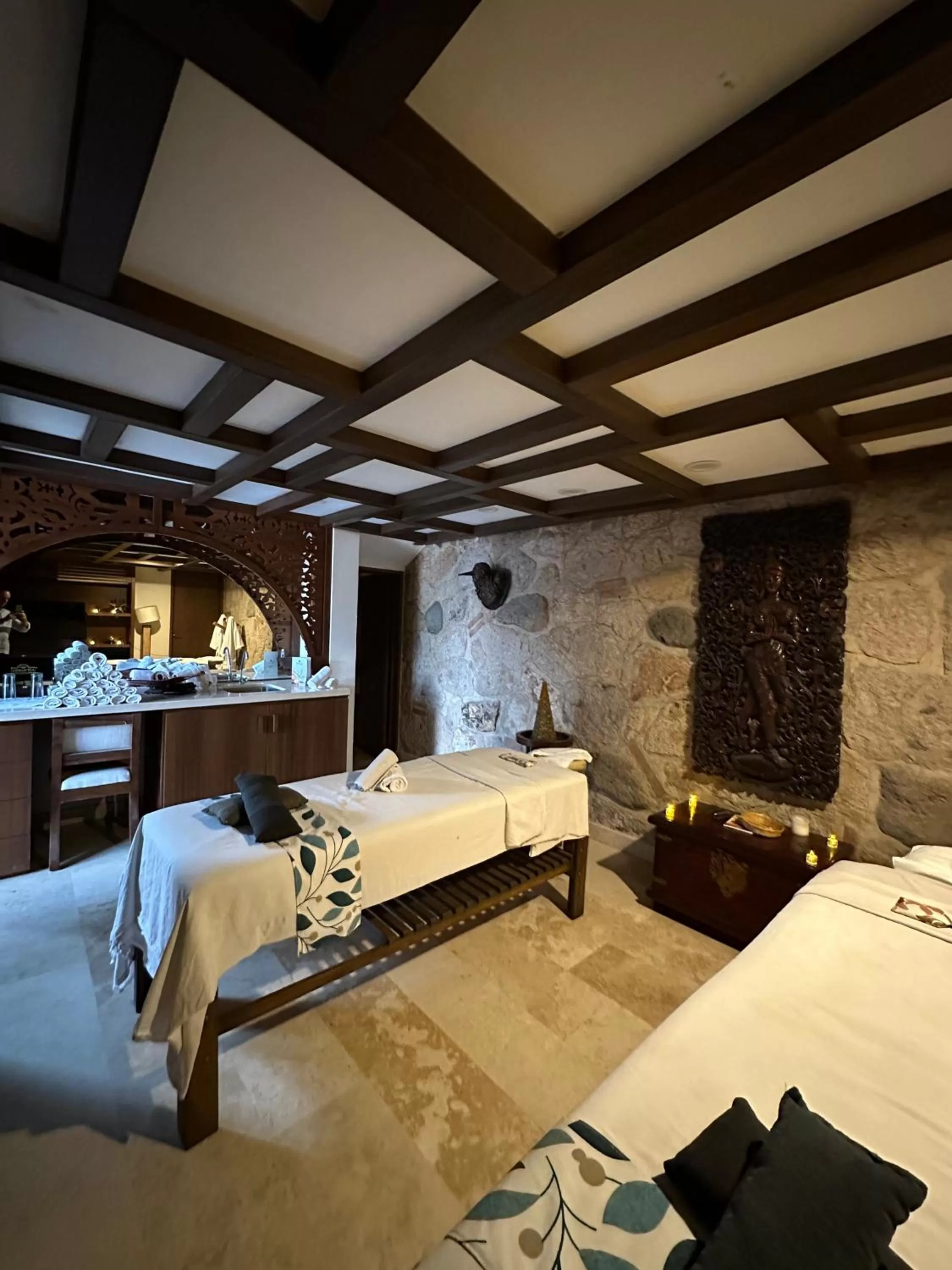 Bed in Hotel Lindo Ajijic Bed & Breakfast